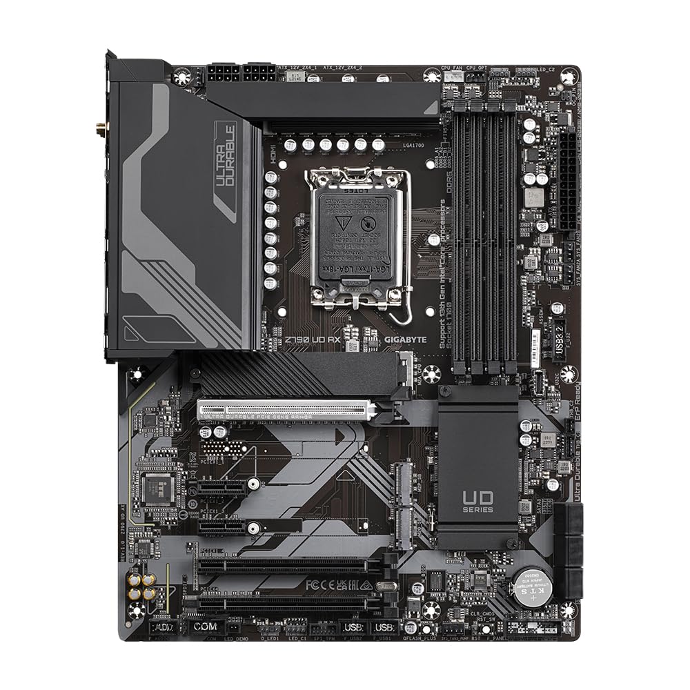 GIGABYTE Z790 Ud Ax Ddr5 ATX Motherboard for 13Th and 12Th Gen Series Processors -Lga1700 Socket