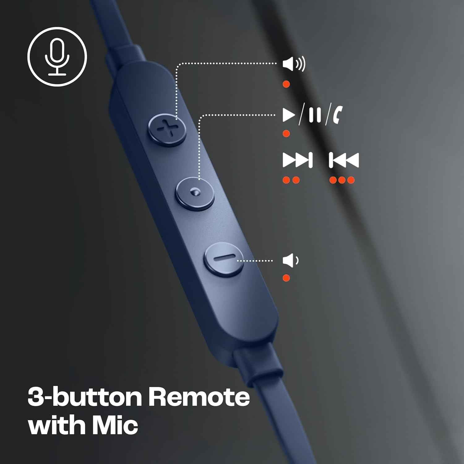 JBL Tune 520C On Ear Type C Wired Headphone, Pure Bass Sound,3-Button Remote with Microphone,Comfort Fit and Foldable Design(Blue)