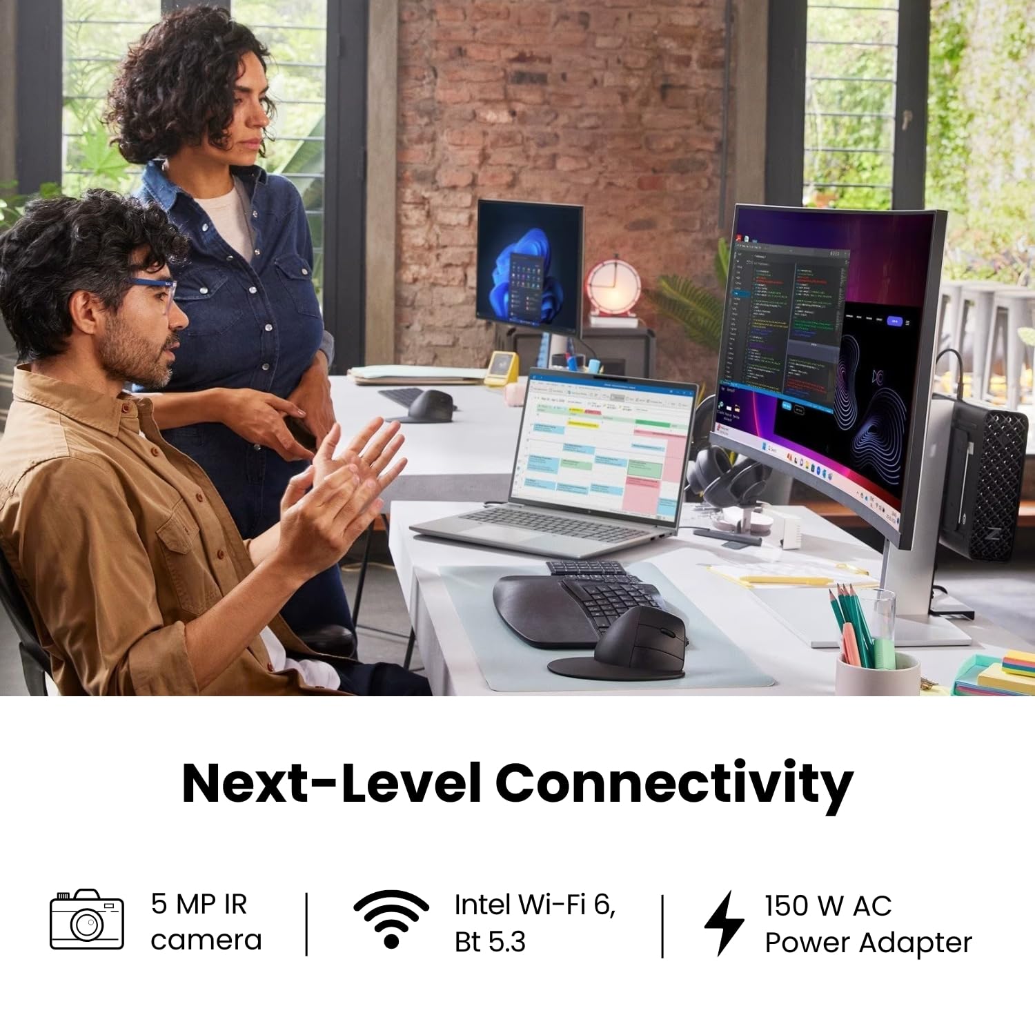 HP Laptop Ultra 9-185H, 32GB RAM, 1TB SSD, RTX 1000 Ada 6GB, Win 11 Pro, 16" WUXGA, 5MP+IR Cam, Fingerprint Sensor, Backlit Keyboard, Wi-Fi 6E, BT 5.3, 3-Year Warranty (A8WM1PT)