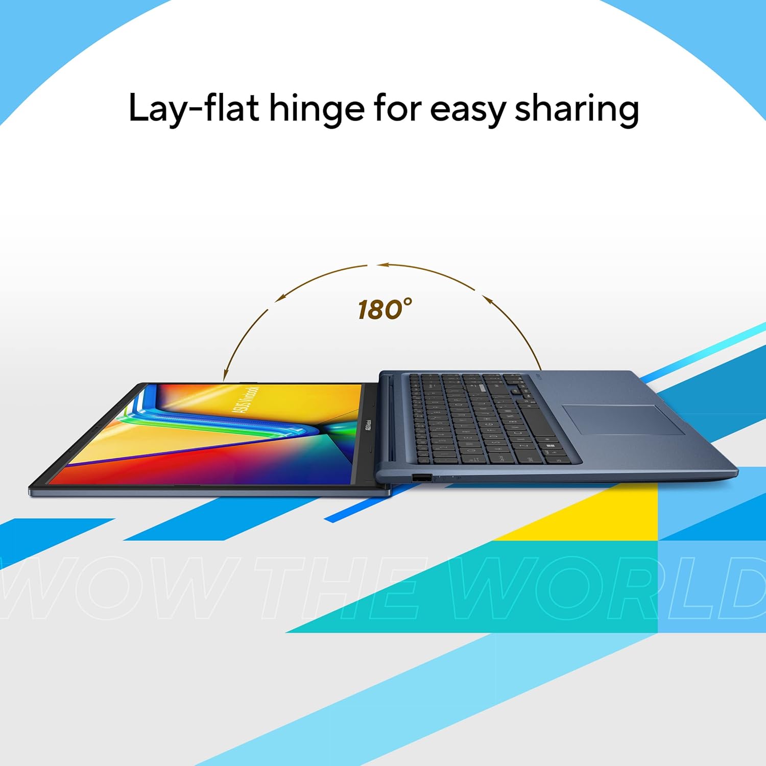 ASUS Vivobook 15 X1504ZA-NJ321WS Intel®Core™ i3-1215U / 8GB DDR4 / 512GB PCIe® 3.0 SSD / 15.6-inch/FHD 16:9 / Quiet Blue/Backlit KB/Win 11 Home/MS Office