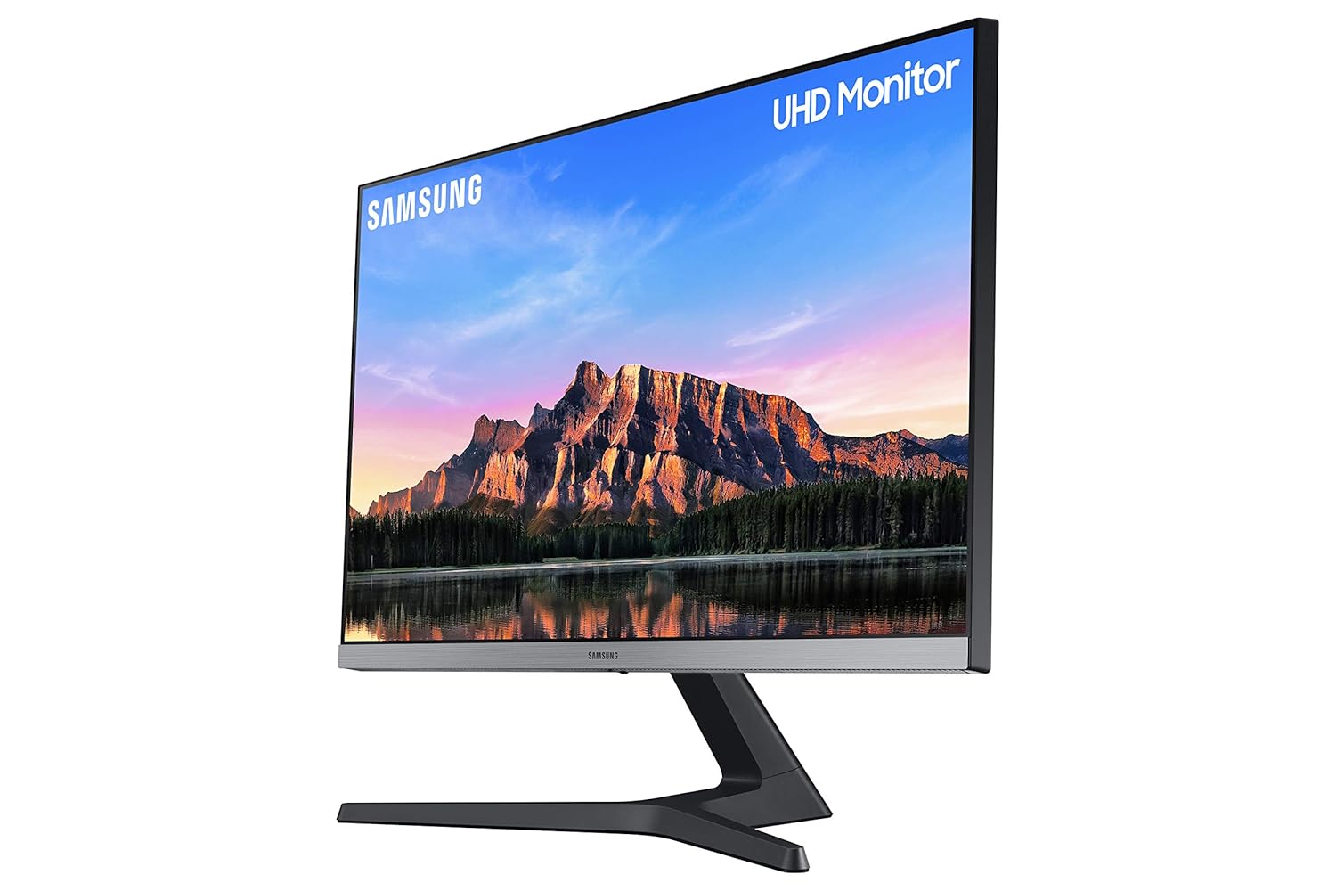 Samsung 28 inch(70.8 cm) 4K UHD Monitor, IPS, Bezel Less, HDR Support, AMD FreeSync, Eye Comfort, PIP/PBP Multi-Tasking (LU28R550UQWXXL, Dark Blue Gray)