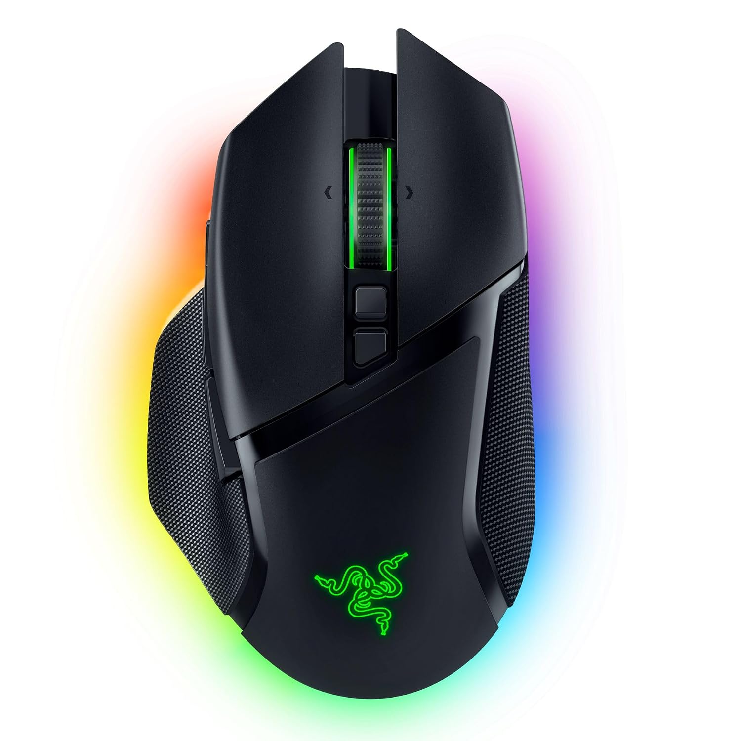 Razer Basilisk V3 Pro Smartchoice Ergonomic Wireless Gaming Mouse, HyperSpeed & Bluetooth, 30K DPI Sensor, 13 Programmable Buttons, RGB Lighting, HyperScroll Tilt Wheel, Long Battery Life