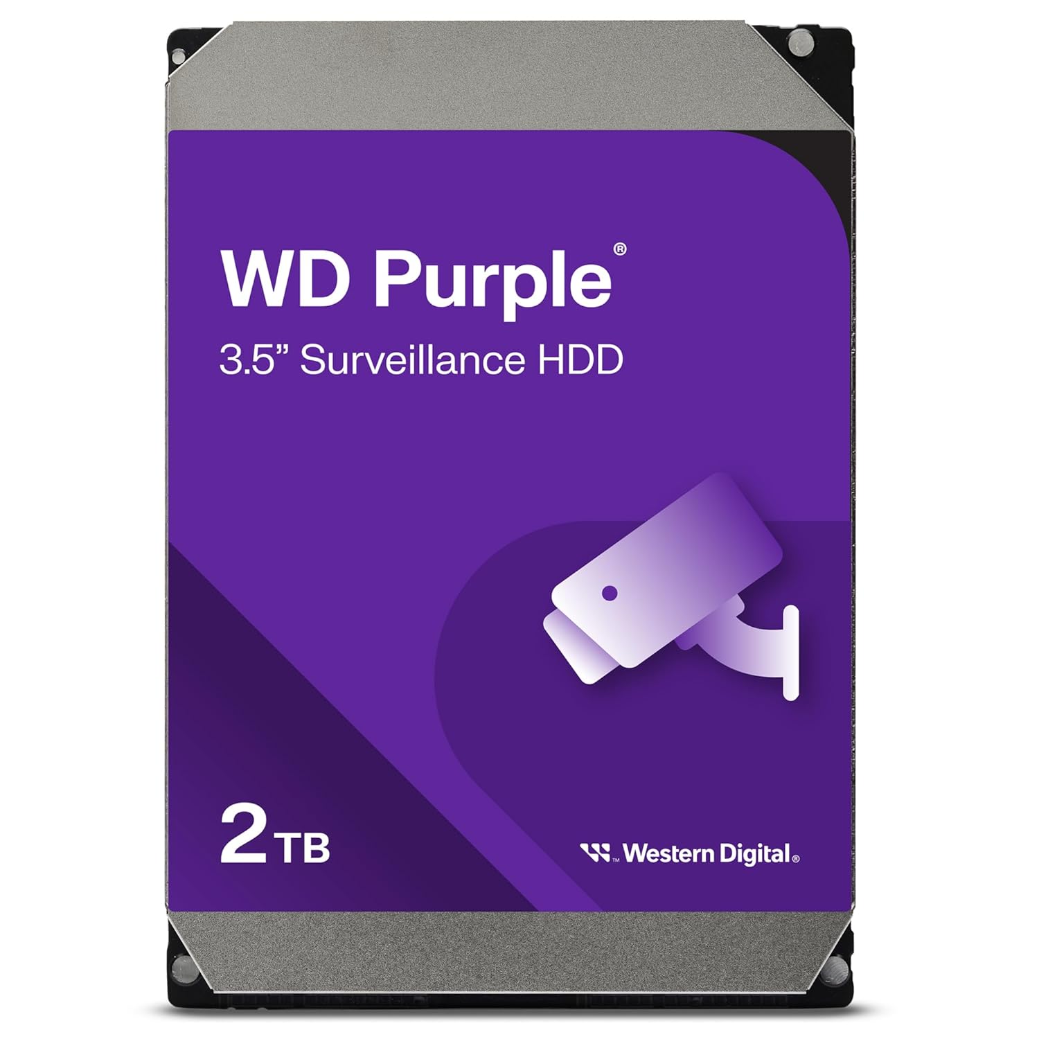 Western Digital Purple 2TB Surveillance Hard Drive SATA