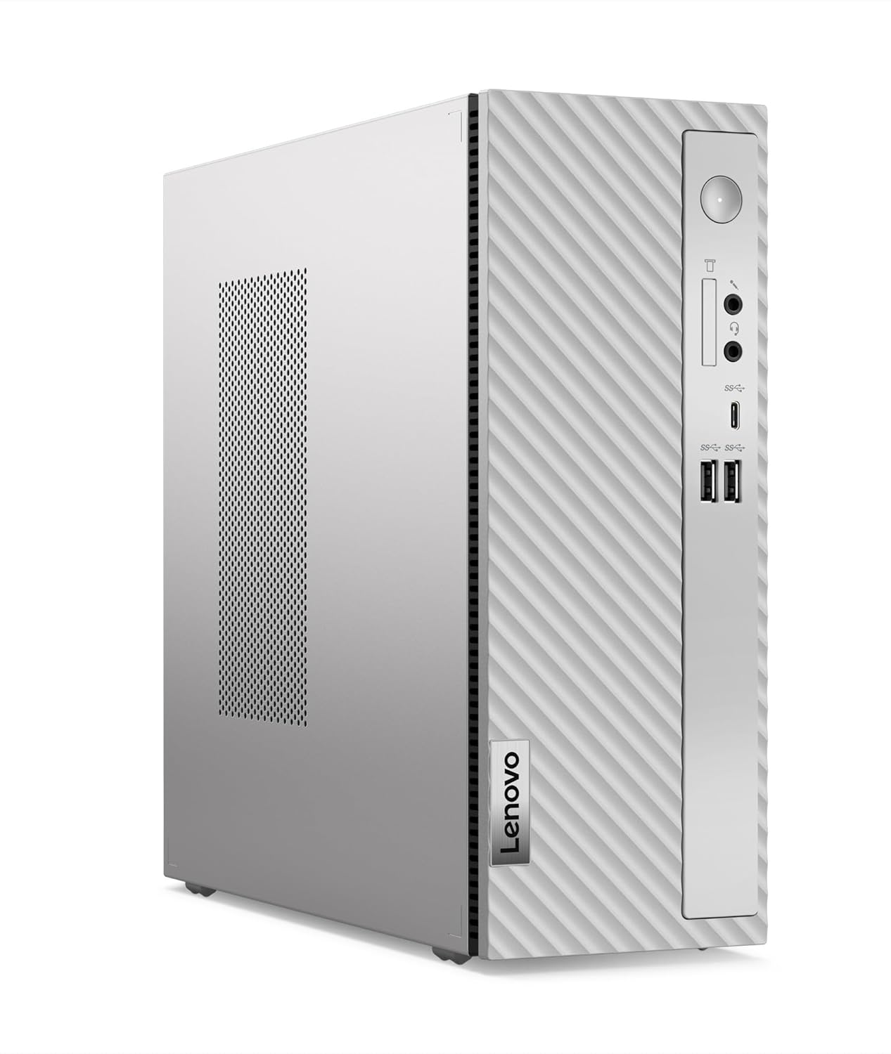 Lenovo Ideacentre 3 Desktop (13Th Gen Intel Core I3 13100/8GB/512GB SSD/Interated UHD Graphics 730/Win11/Office 2021/Wifi 6/Bluetooth 5.1/USB Calliope Keyboard & Mouse/Cloud Grey), 90VT00BWIN