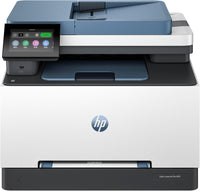 HP Color LaserJet Pro MFP 3303sdw - Print, Copy, Scan; Wireless, Two-sided printing, 250-sheet input tray; Print speed up to 25 ppm (black) and 25 ppm (color) - Blue [499M6A]