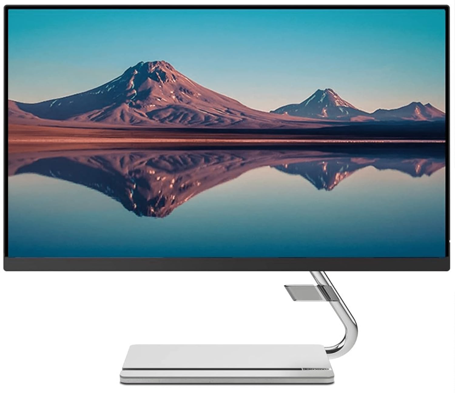 Lenovo Q-Series 60.5cm (24 Inch) FHD IPS Monitor | Height Adjustment, 2X3W Speakers, 75Hz, AMD FreeSync, HDMI, DP, Smart Display Customization, TUV Eyesafe Certified & Natural Low Blue Light -Q24i-20