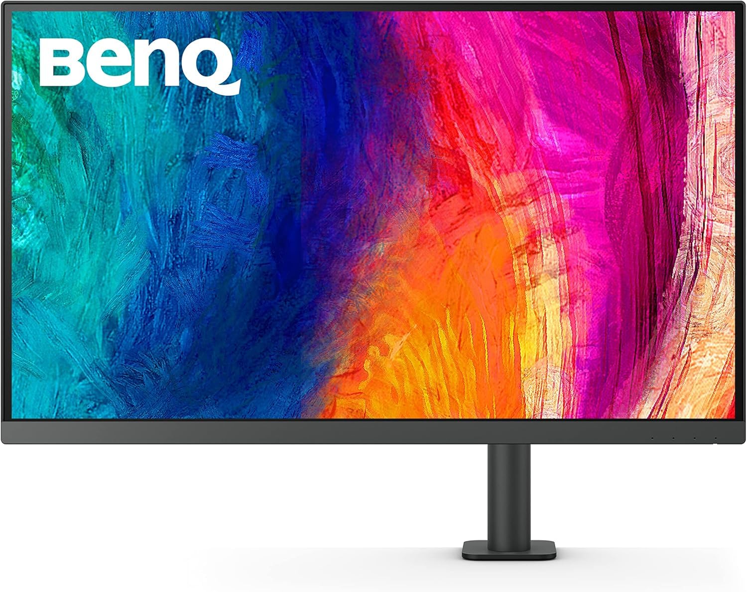 BenQ PD2706U 27"(68cm) IPS HDR10 4K Monitor|99% Rec709| 99% sRGB|95% P3|Pantone Skintone| Calman Verified|CAD/CAM & Animation Mode|KVM|Auto Pivot|PIP/PBP|USB Hub|HDMI|DP|USB-C(90W PD)(Gray)