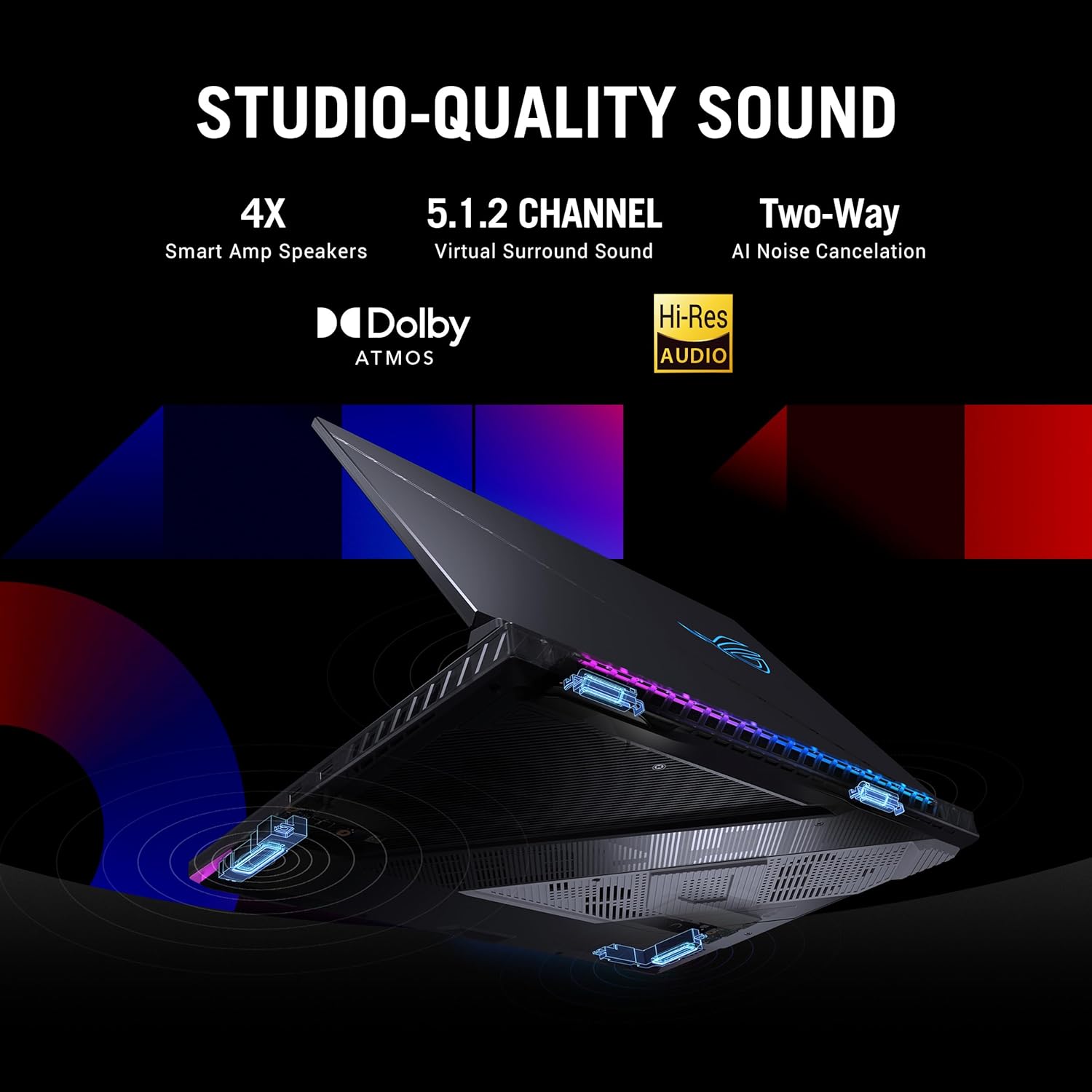 ASUS ROG Strix Scar 16 (2024), Intel Core™ i9 14900HX 14th Gen, 16"(40.64cm) 2.5K QHD+240Hz, Gaming Laptop (32GB DDR5/2TB SSD/16GB RTX 4090/Win11/Per-Key RGB/90WHr/Black/2.65Kg),G634JYR-RA001WS