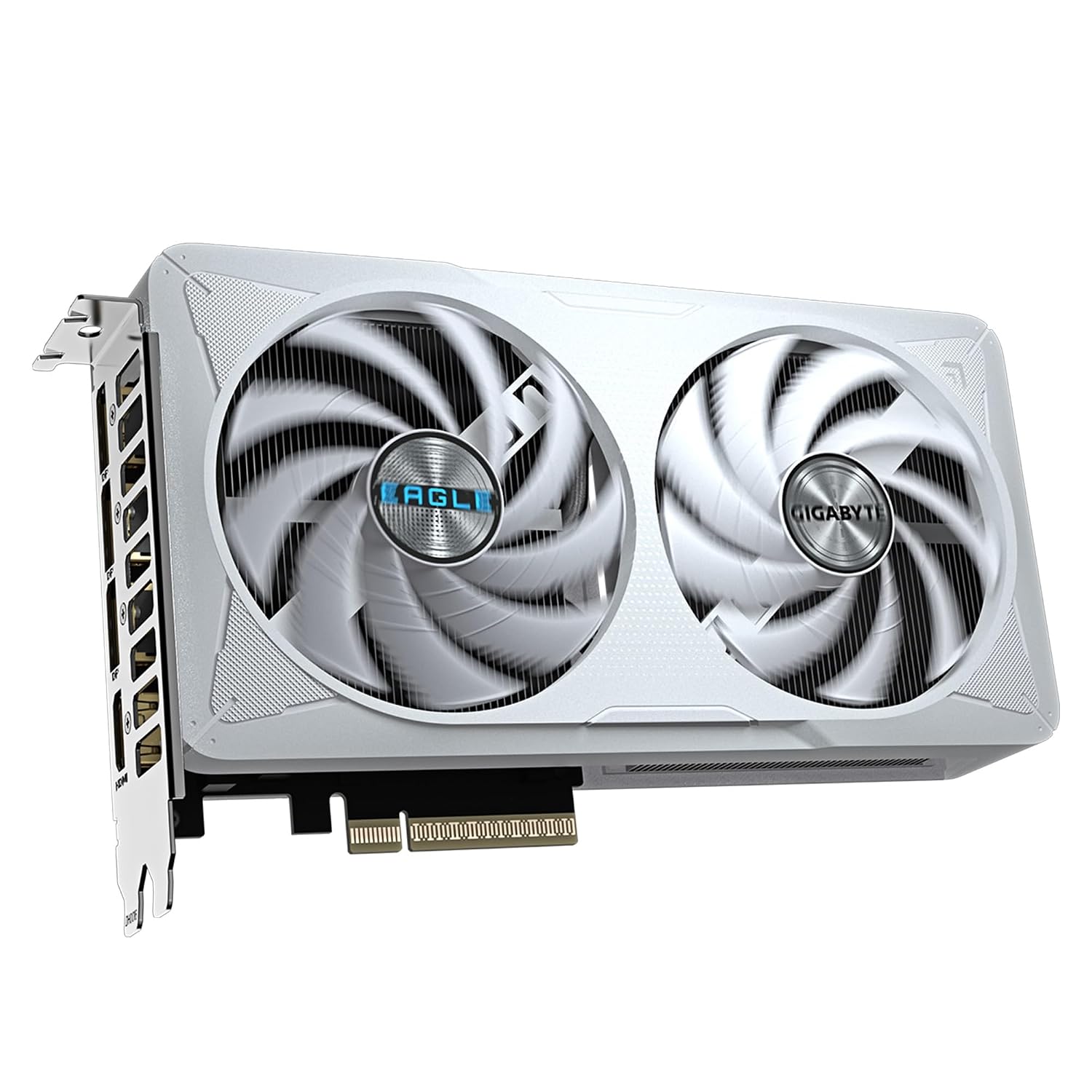 GIGABYTE GeForce RTX 5060 Eagle OC ICE 8G Graphics Card, 8GB 128-bit GDDR7, PCIe 5.0, WINDFORCE Cooling System, GV-N5060EAGLEOC ICE-8GD Video Card