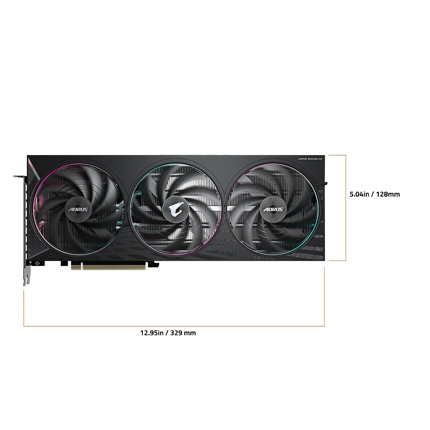 GIGABYTE AORUS GeForce RTX 5060 Elite 8G Graphics Card, 8GB 128-bit GDDR7, PCIe 5.0, WINDFORCE Cooling System, GV-N5060AORUS E-8GD Video Card