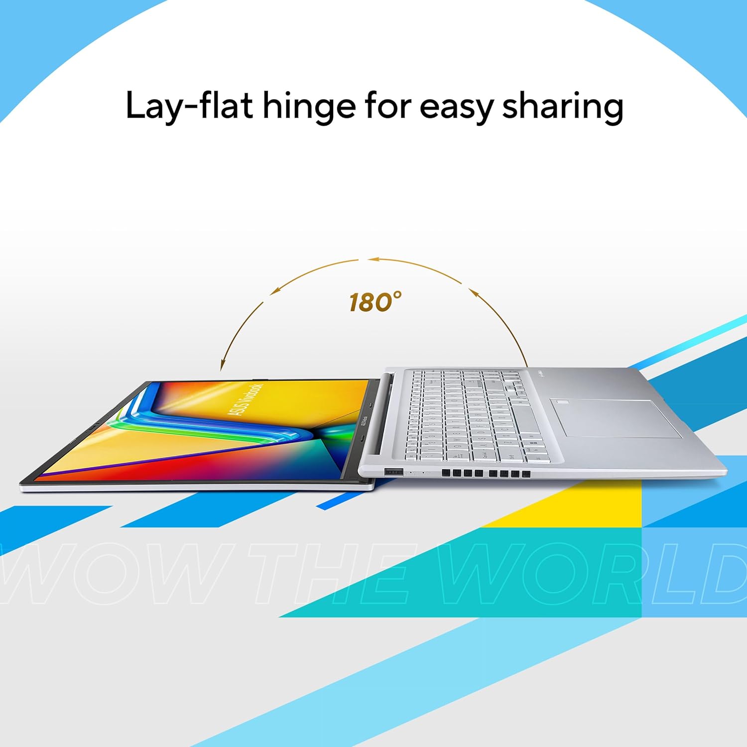 ASUS Vivobook 16, Intel Core i5-12500H, 12th Gen, 16GB RAM, 512GB SSD, FHD+, 16"/40.64cm, Windows 11, MS Office 2021, Silver, 1.8KG, X1605ZAC-MB540WS, Thin and Light Laptop