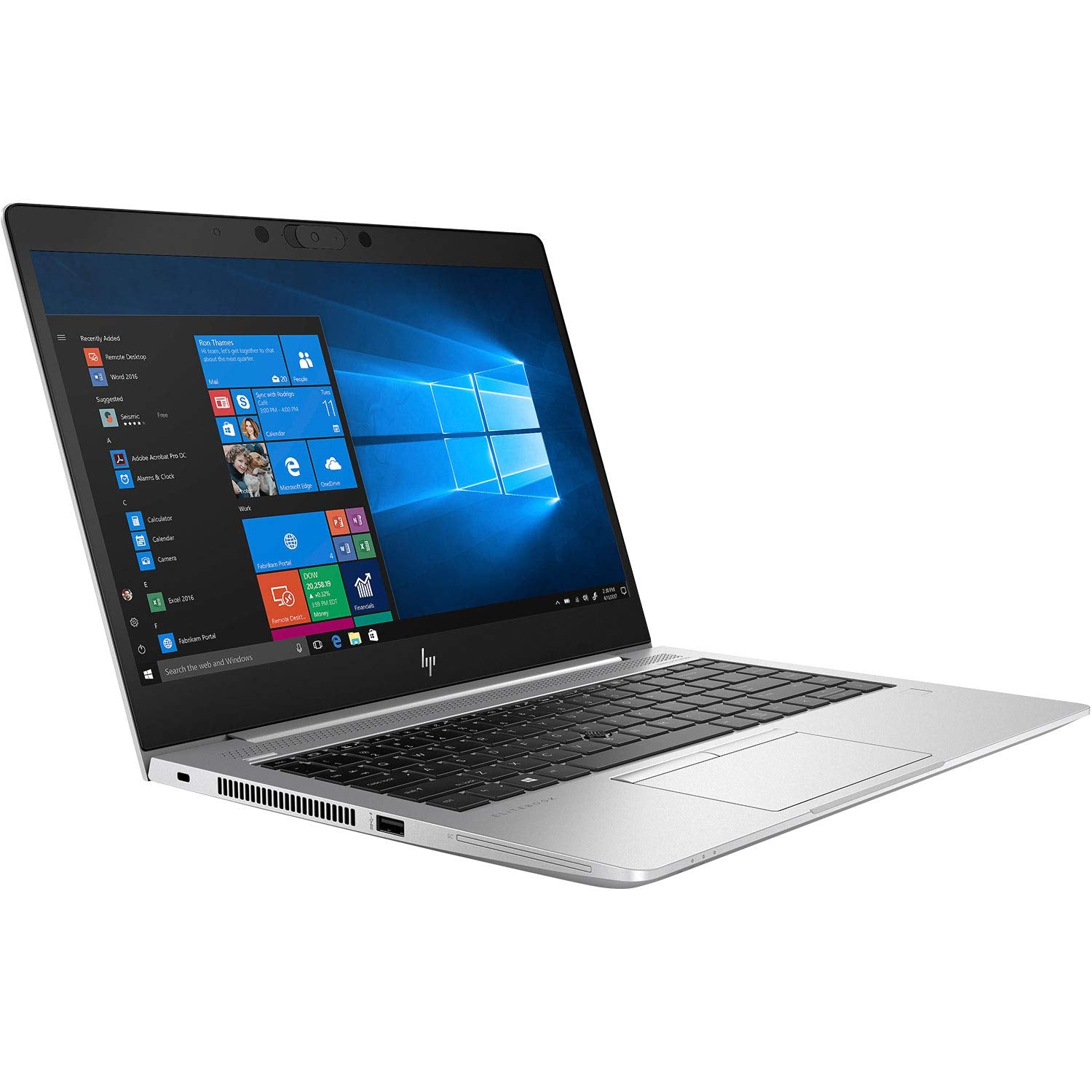 HP Elitebook 840 G6 14-inch Laptop (8th Gen Core i7-8565U/8GB/512GB SSD/Windows 10 Pro/Intel UHD 620 Graphics), Silver