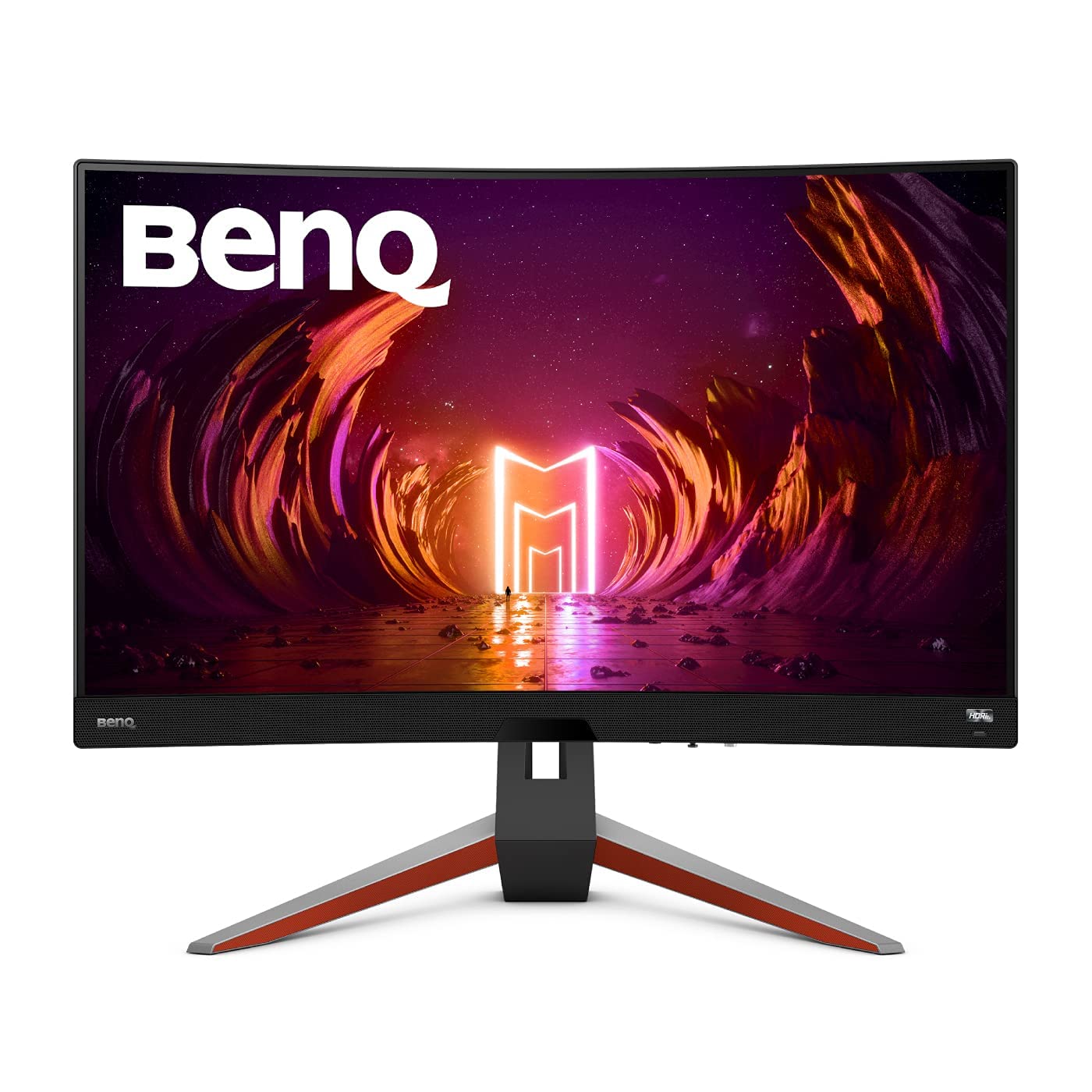 BenQ MOBIUZ EX240N 24" VA Panel Full HD HDR Gaming Monitor| 165Hz| 1ms MPRT| FreeSync Premium| treVolo Speakers (2.5W x 2)| Bezel Less| Light Tuner| Color Vibrance| Black Equalizer| HDMI| DP (Gray)