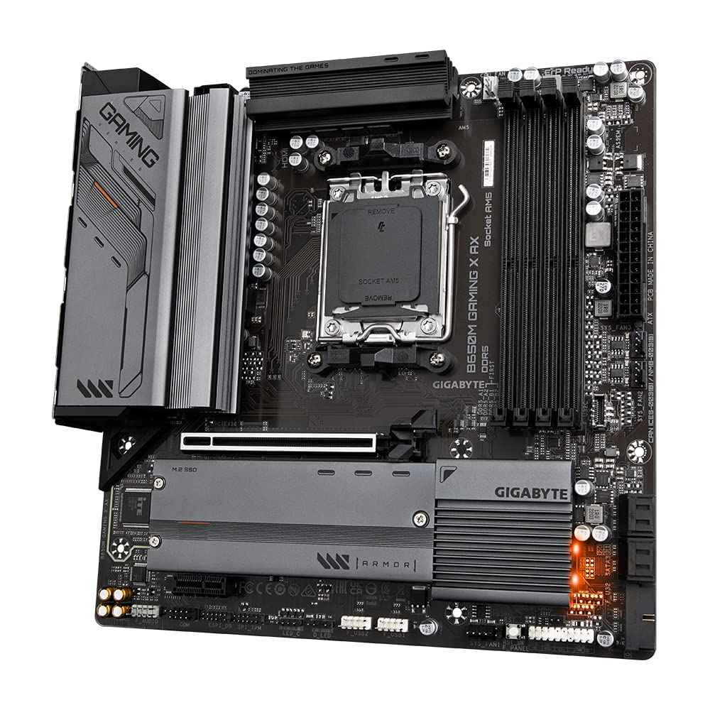 B650M Gaming X AX, AMD Socket AM5, Dual Channel DDR5, 2*PCIe 4.0, EZ-Latch, Smart Fan 6, Q-Flash Plus, Advanced Thermal Design