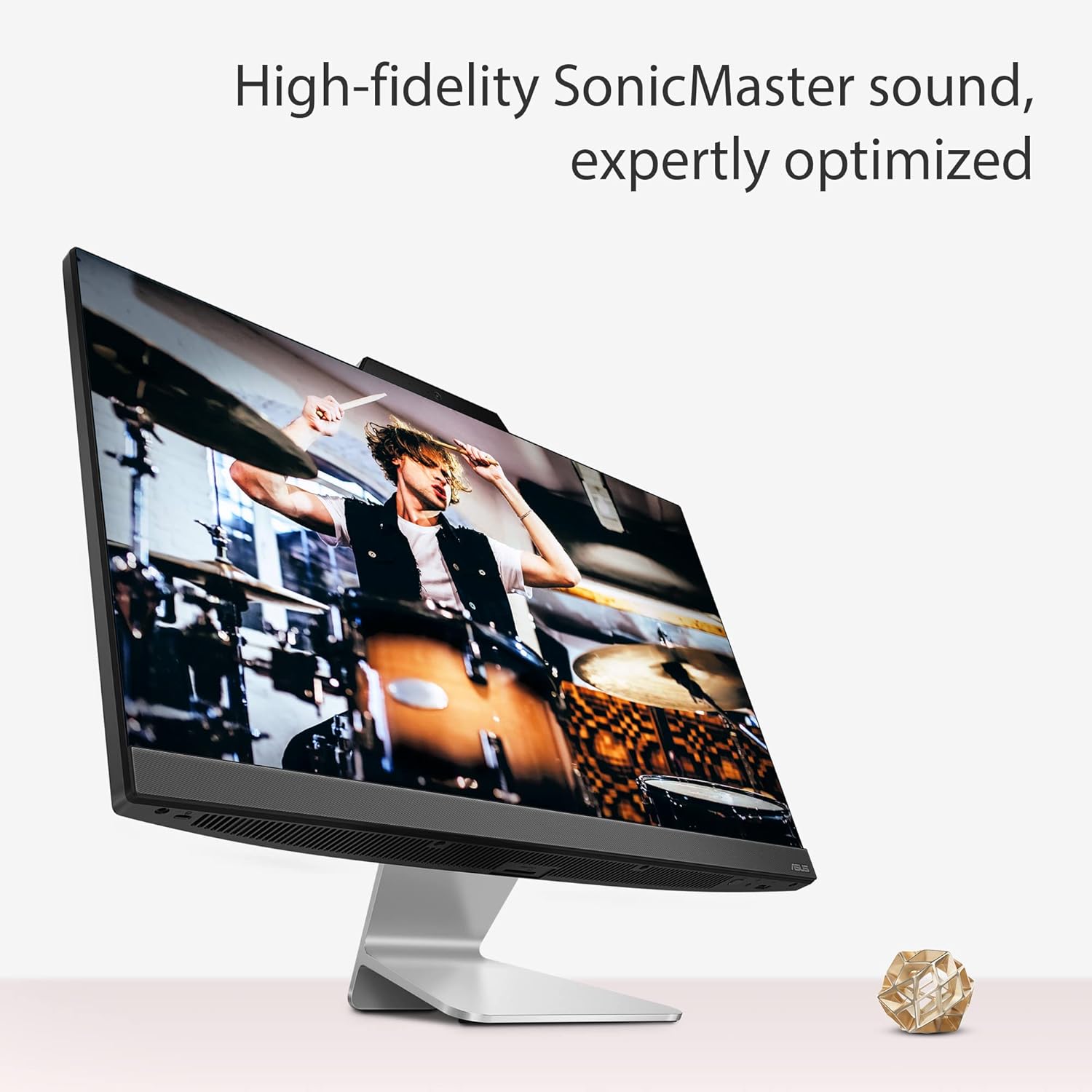 ASUS AiO A3 Series, 23.8" (60.45 cm) FHD, Intel Core i3-1215U 12th Gen, All-in-One Desktop (8GB/512GB SSD/Win11/Office 21/McAfee 1Year/Wireless Keyboard & Mouse/Black/5.40 kg), A3402WBA-BA002WS