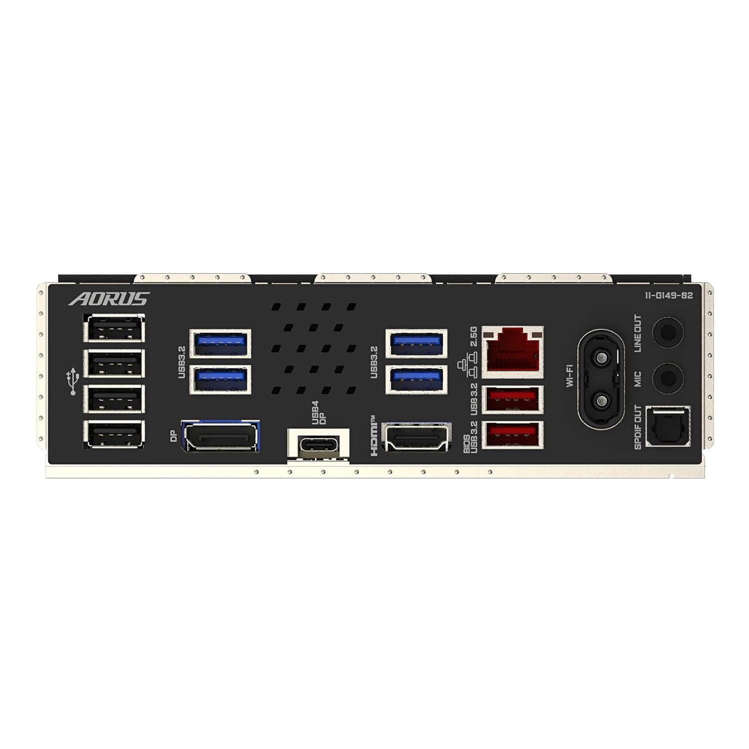 GIGABYTE B860M AORUS Elite WIFI6E Motherboard - Intel Core Ultra Series CPUs, 12+1+2+1 Phases VRM, up to 9200MHz DDR5, 1xPCIe 5.0 + 2xPCIe 4.0 M.2, 2.5GbE LAN, WiFi 6E, Thunderbolt