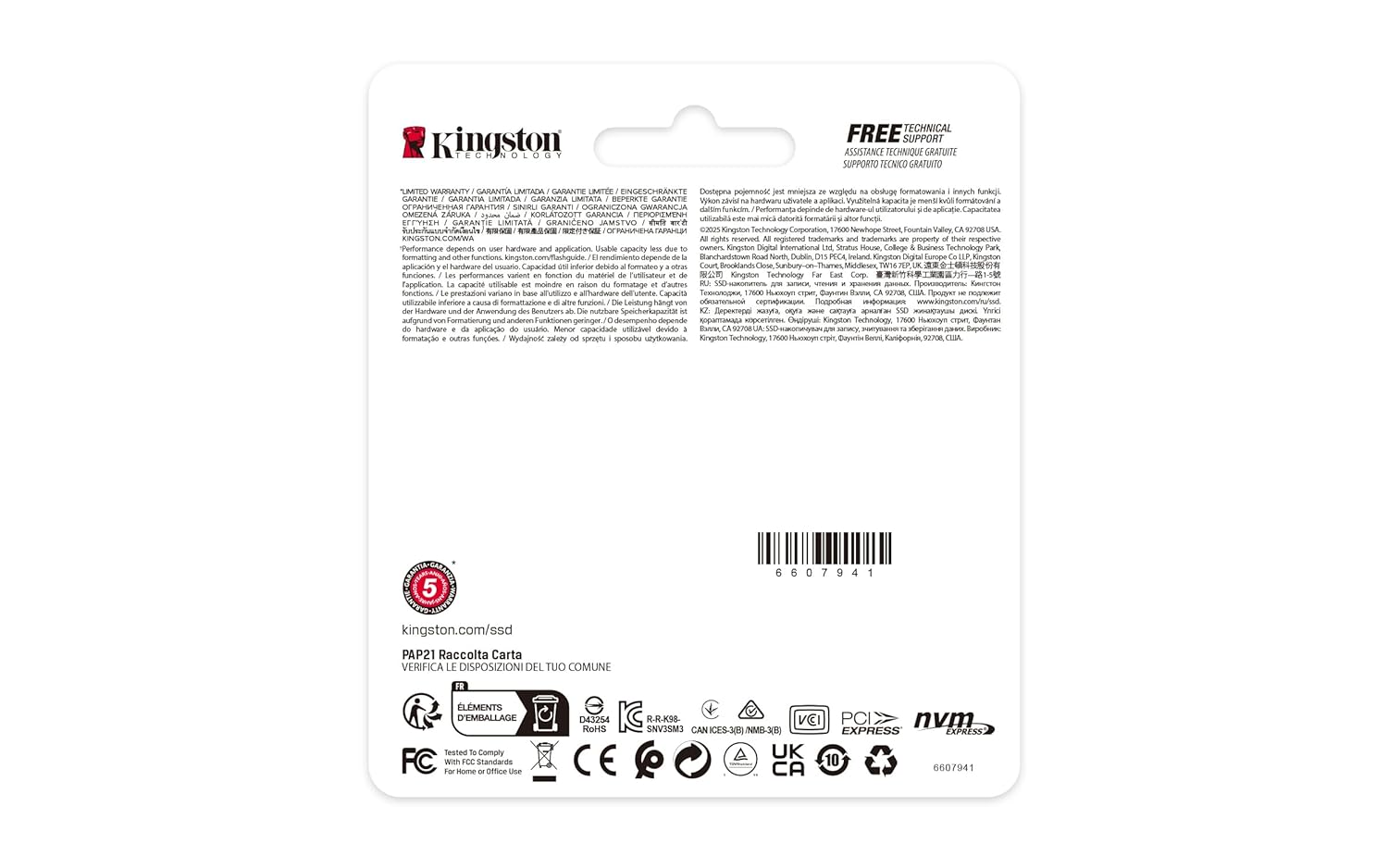 Kingston NV3 1TB M.2 2230 NVMe SSD | PCIe 4.0 Gen 4x4 | Up to 6000 MB/s | SNV3SM3/1T0