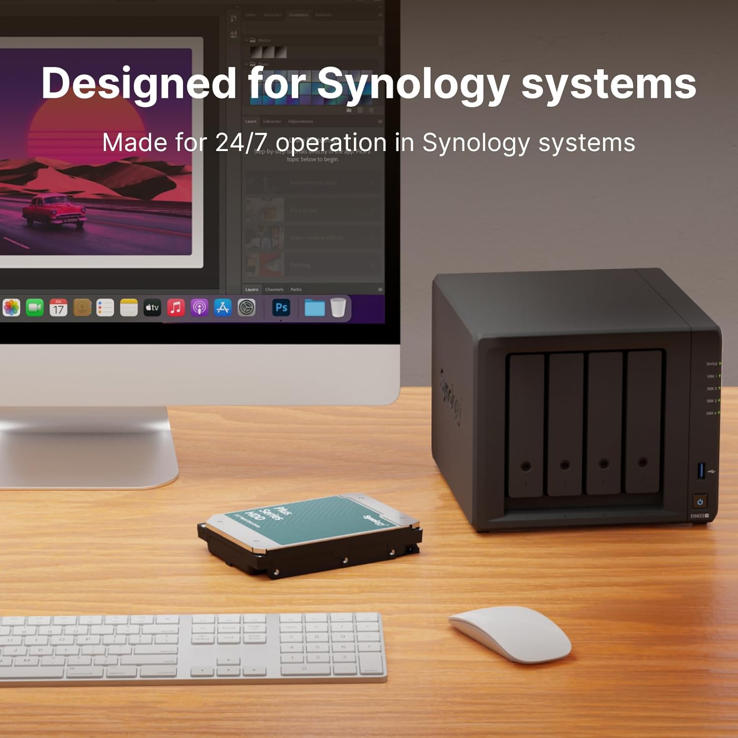 Synology HAT3300 2TB Plus Series SATA HDD 3.5" (HAT3300-2T)