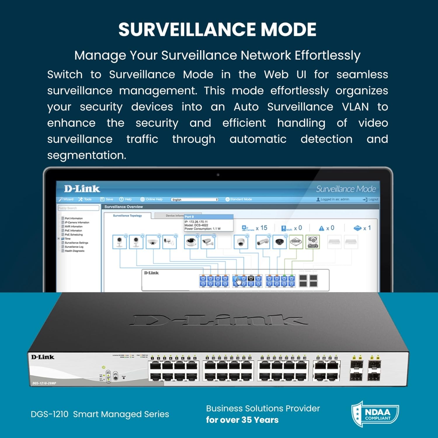 8-Port Gigabit Smart Managed