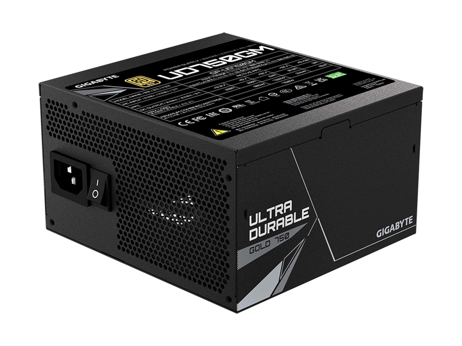 Gigabyte GP-UD750GM 750 WATT 80 Plus Gold Certification Fully Modular SMPS