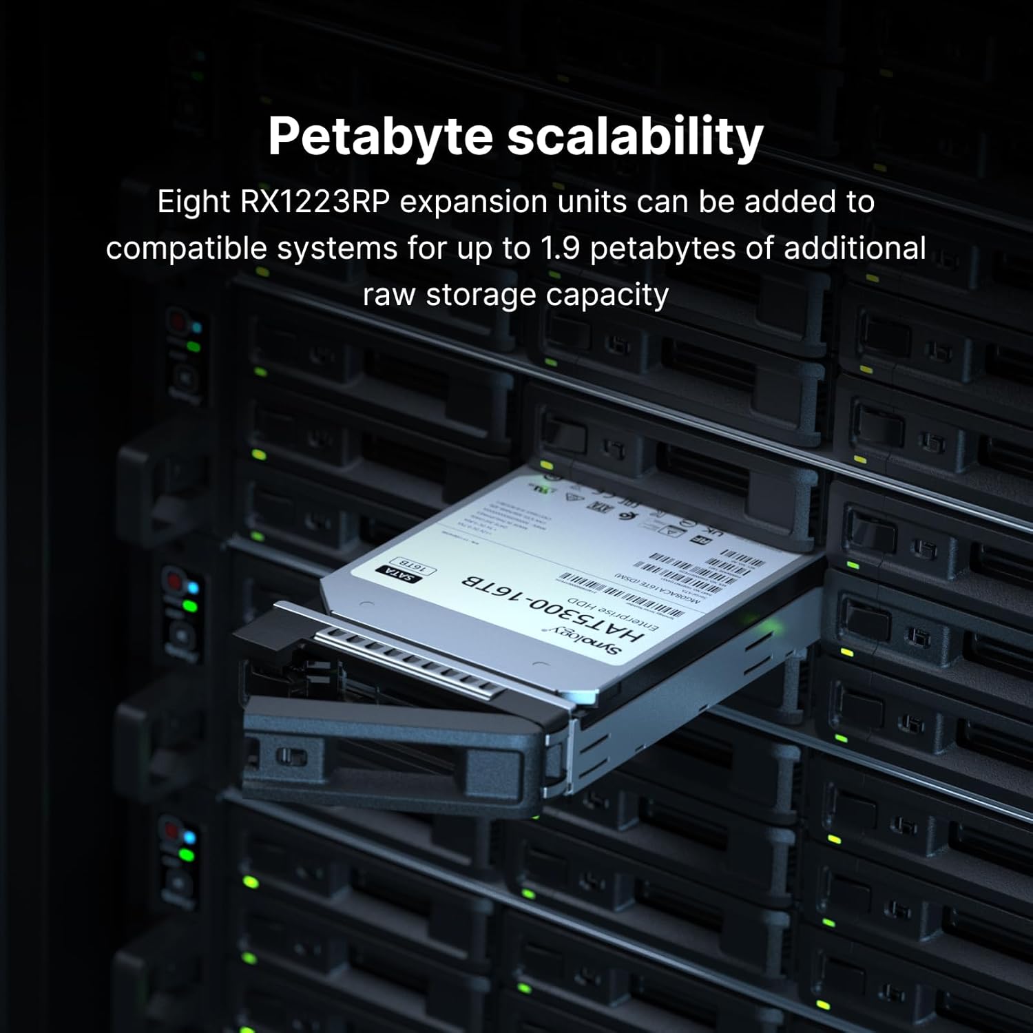 Synology RX1223RP 12-Bay Redundant Power Expansion Unit (Diskless)