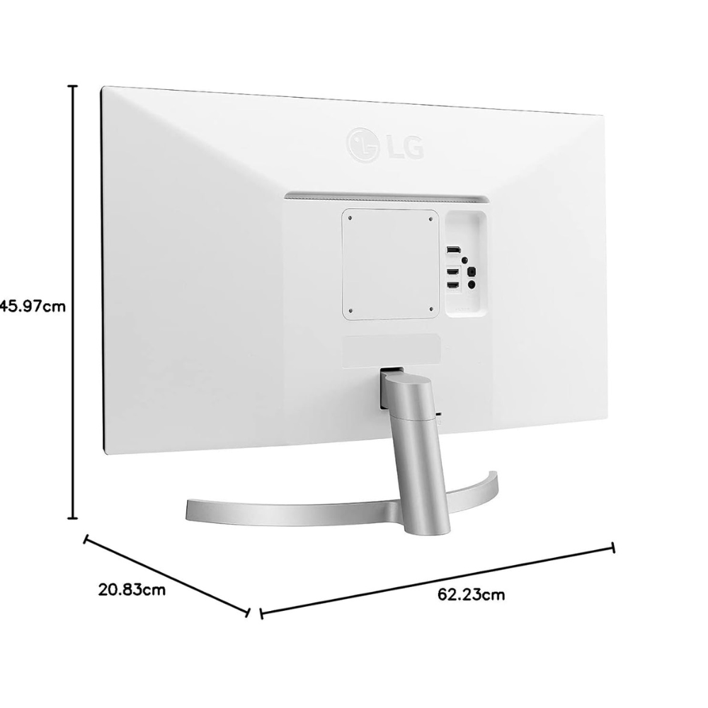LG 27UL500 68 Cm (27 Inch) 4K-UHD (3840 x 2160) Pixels HDR 10 Monitor (Design & Video Editing) with IPS Panel, HDMI x 2, Display Port, AMD, Freesync - Zapnet.in