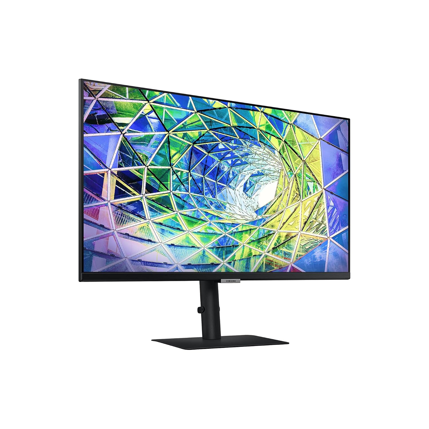 Samsung 8 Series 68.4 cm (27 inch) 4K UHD (3840x2160) Computer Monitor, IPS Panel, USB-C, HDR10 (1 Billion Colors), Height Adjustable Stand, Energy Star, Intelligent Eye Care LS27A800UJWXXL (Black)