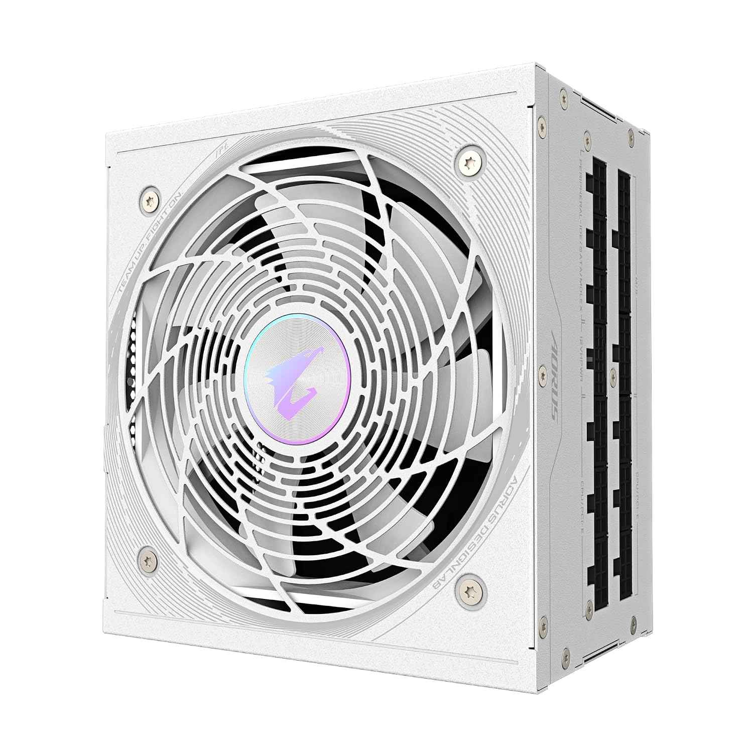 GIGABYTE GP-AE850PM PG5 ICE 850W Power Supply | 80 Plus Platinum | Fully Modular | PCIe 5.0 Ready | White Edition | Japanese Capacitors | Silent Fan | ATX PSU
