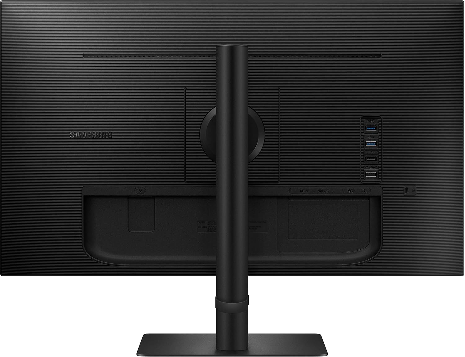 Samsung 27-inch(68.6cm) FHD Monitor, IPS, USB Type-C, HAS, Pivot, 75 Hz, Bezel Less Design, AMD FreeSync, Flicker Free, HDMI, Energy Saving (LS27A400UJWXXL, Black)