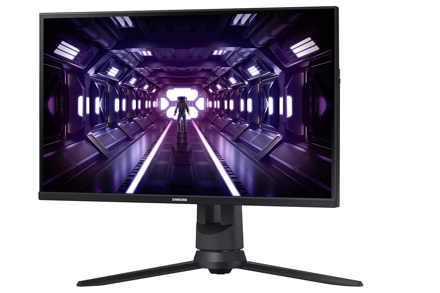 Samsung Odyssey 24 inches 60.4 cm 1920 x 1080 Pixels 144 Hz, 1ms, Bezel Less, Flat, Full HD, FreeSync Premium Gaming LED Monitor (LF24G35TFWWXXL, Black)