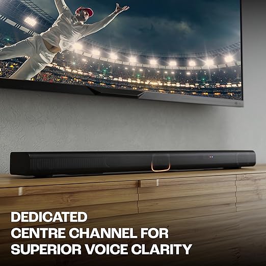 JBL Cinema SB510, Dolby Audio Soundbar with Built-in Subwoofer, 3.1 Channel, Center Channel for Superior Voice Clarity, HDMI eARC, Bluetooth & Optical Connectivity (200W) - Zapnet.in
