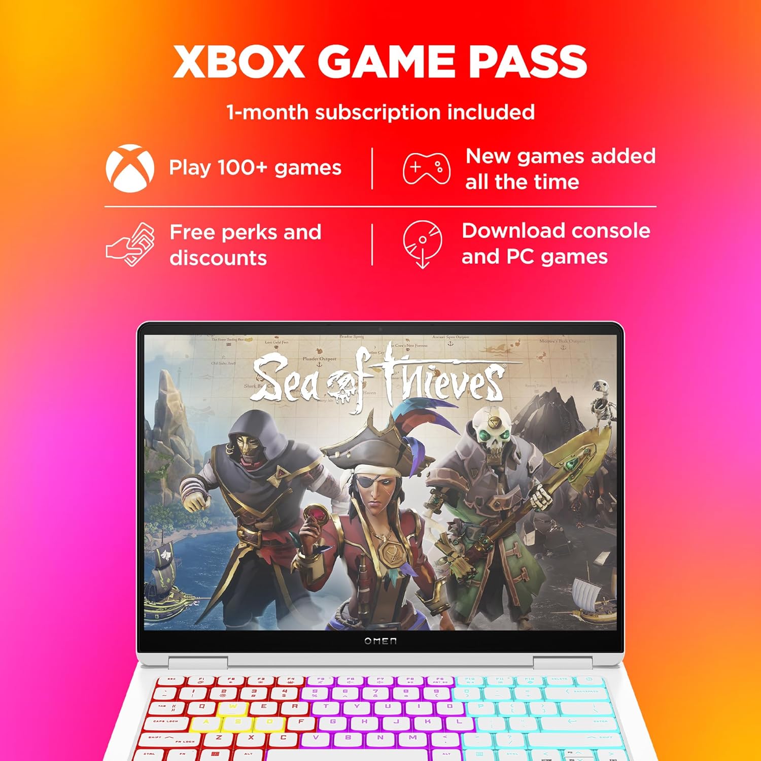 HP OMEN Gaming AI Laptop, Intel Core Ultra 7 155H, 8GB NVIDIA RTX 4060,16GB LPDDR5x, 1TB SSD (Win11, Office21, White, 1.63kg) 120Hz, 0.2MS, OLED, 3K,14-inch(35.6cm), Tempest Cooling, fb0089TX - Zapnet.in