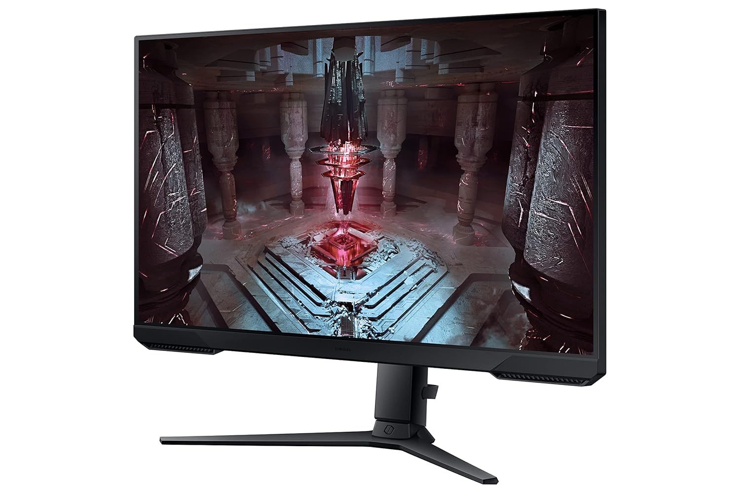 Samsung 27" (68.5cm) Odyssey G5 2K Gaming Monitor|QHD 2560 X 1440|165Hz|1ms|300nits|Ports-HDMIx2,DP,Headphone|DP Cable|HDR10|FreeSync Premium|Height-Tilt-Pivot Adjustable Stand|LS27CG510EWXXL|Black