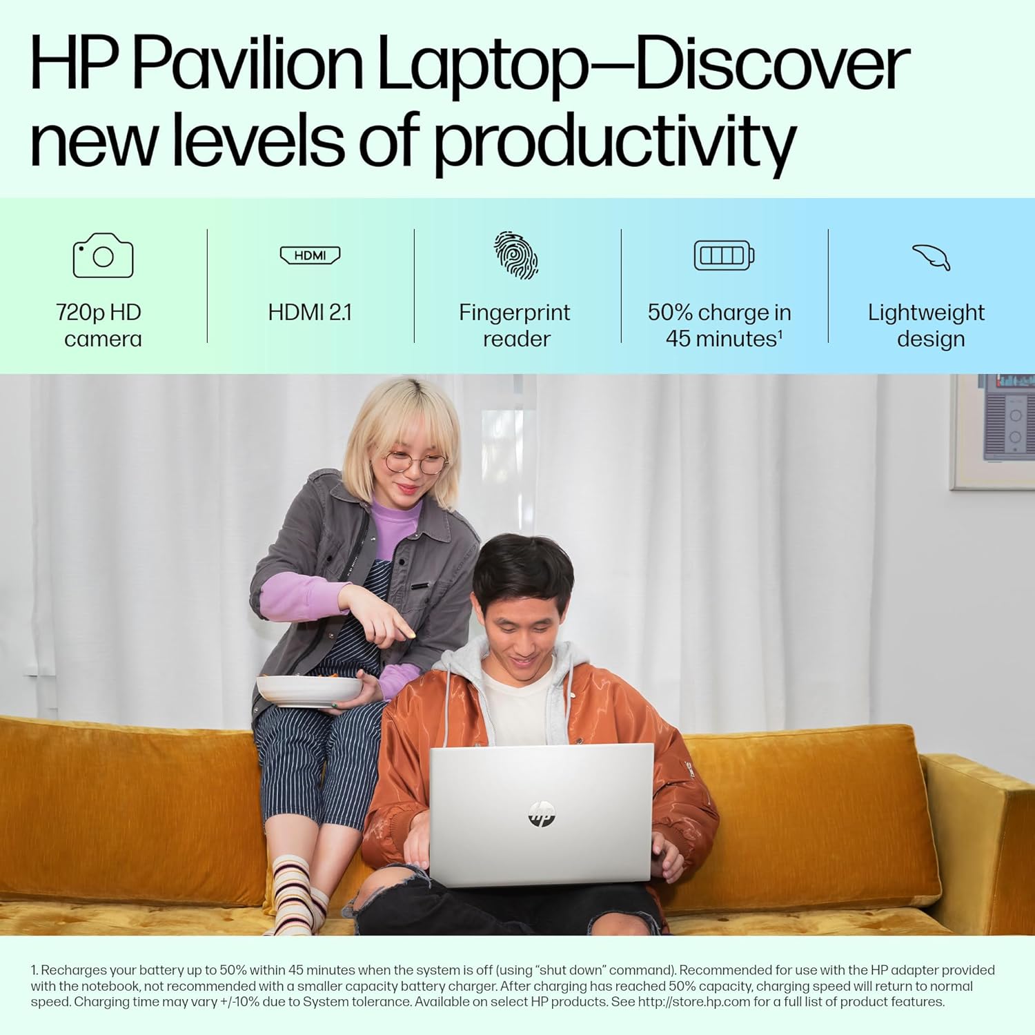 HP Pavilion, 13th Gen Intel Core i7-1360P, 16GB DDR4, 1TB SSD, (Win11, Office21, Silver, 1.75kg) IPS, Anti-glare, 15.6-inch (39.6cm) FHD Laptop, Intel Iris Xe graphics, HD camera, Backlit KB, eg3036TU