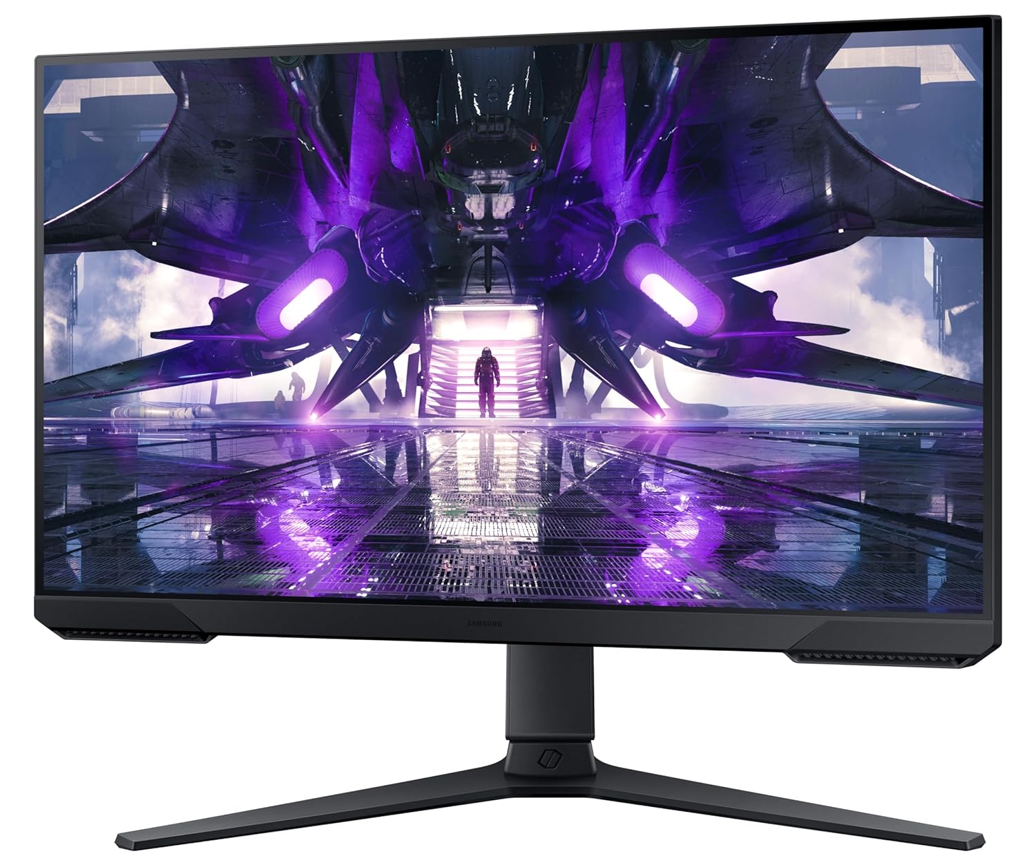 Samsung 27-Inch(68.4 cm) FHD Odyssey G3 Gaming, 165 Hz, 1ms Flat LED Monitor, 1920 X 1080 Pixels, Height Adjustable Stand, Bezel-Less, Eye-Saver, AMD Freesync Premium (LS27AG322NWXXL, Black)