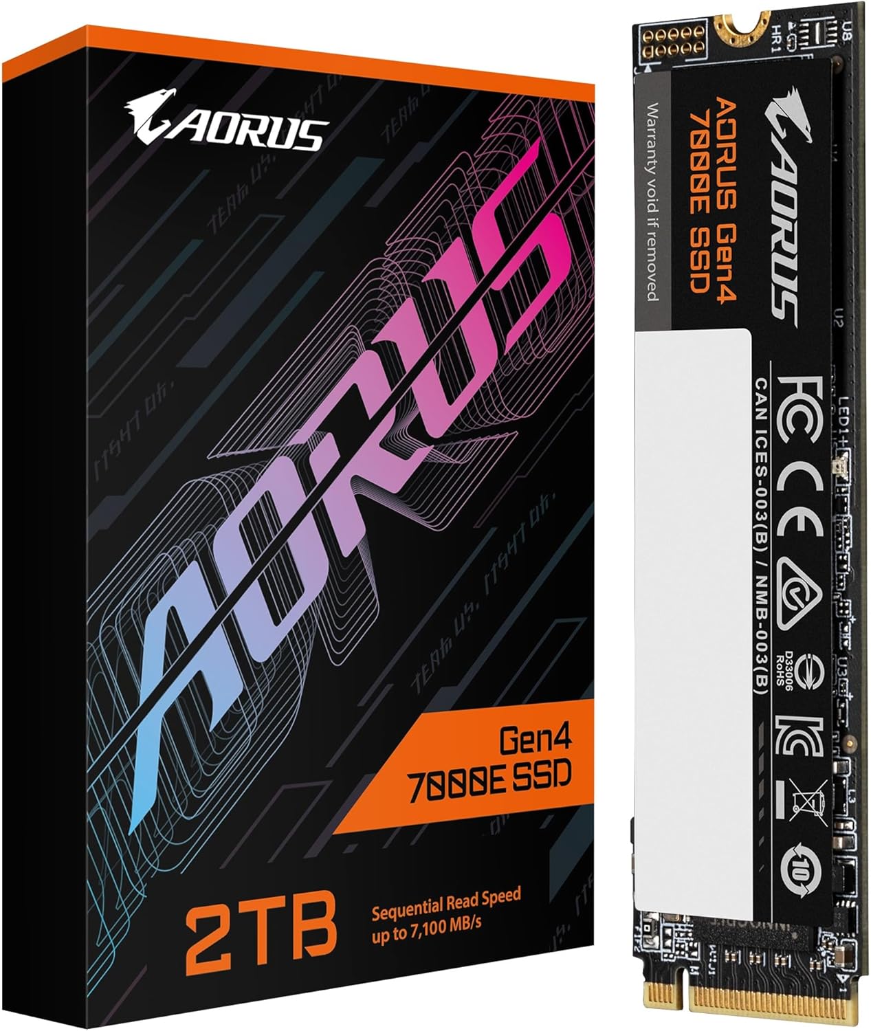GIGABYTE AORUS Gen4 7000E SSD 2TB AG470E2TB HD4974