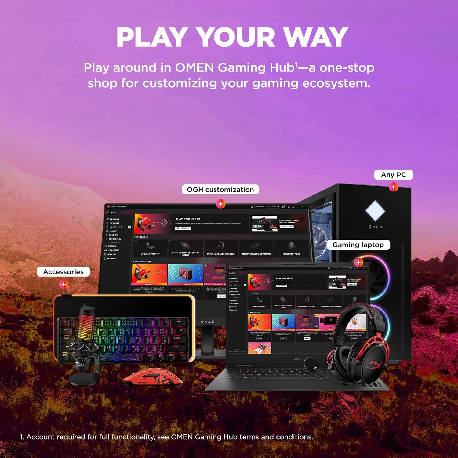 HP OMEN Gaming,13th Gen Intel Core i7-13700HX, 8GB RTX 4070,16GB DDR5, 1TB SSD,16.1-inch (40.9 cm), FHD, IPS, Gaming Laptop 165Hz, RGB Backlit KB, B&O (Win 11, Office 21, Black, 2.35 kg) wf0262TX - Zapnet.in