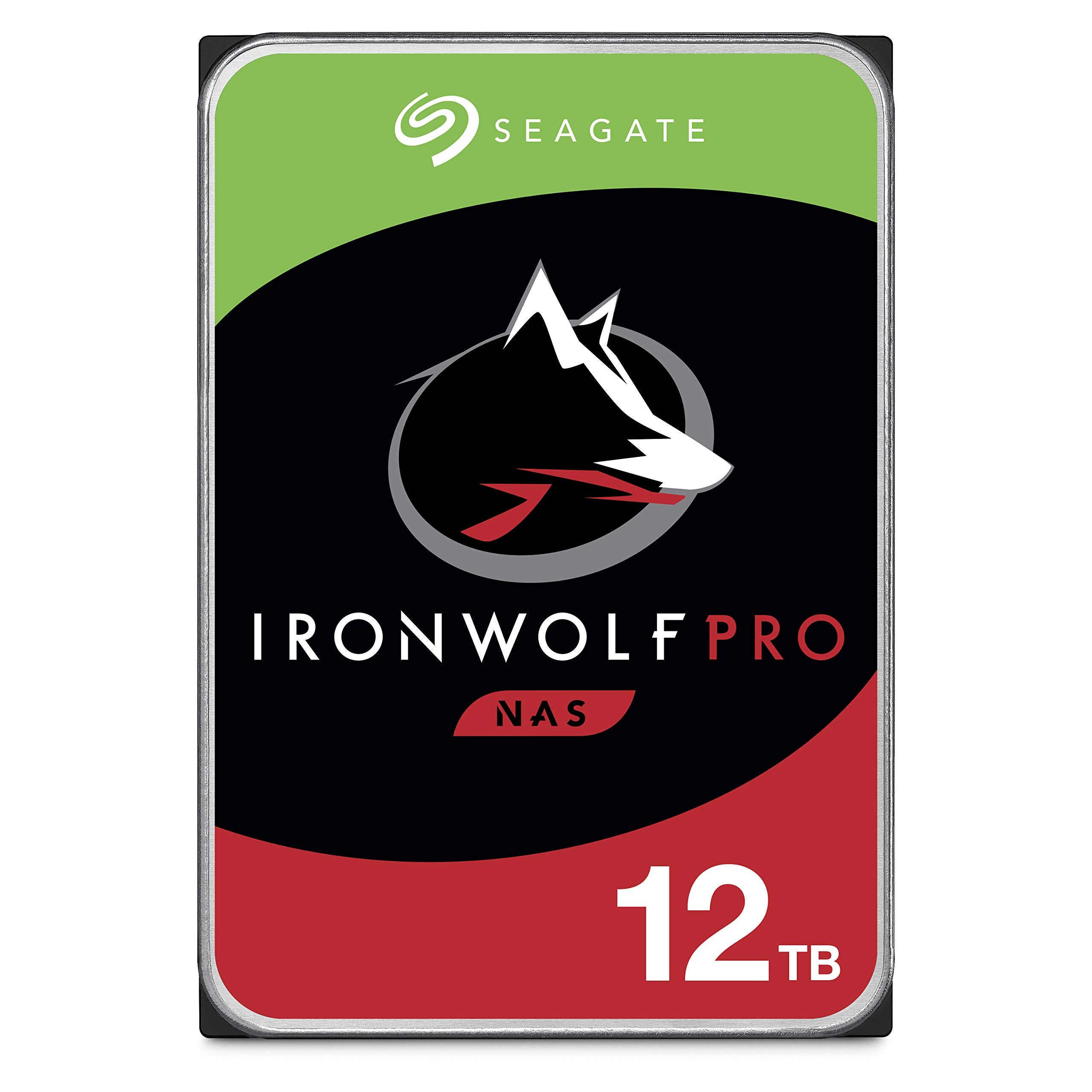 Seagate IronWolf 10TB NAS Internal Hard Drive HDD – CMR 3.5 Inch SATA 6Gb/s 7200 RPM 256MB Cache for RAID Network Attached Storage with 3-Years Data Recovery Services (ST10000VN000)