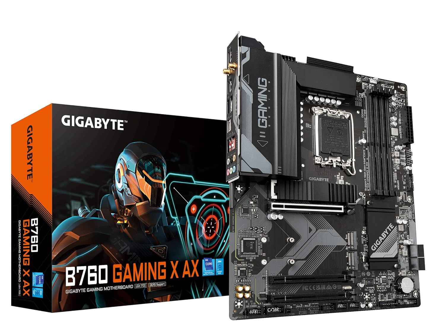 GIGABYTE ATX DDR5 B760M Gaming X AX Motherboard
