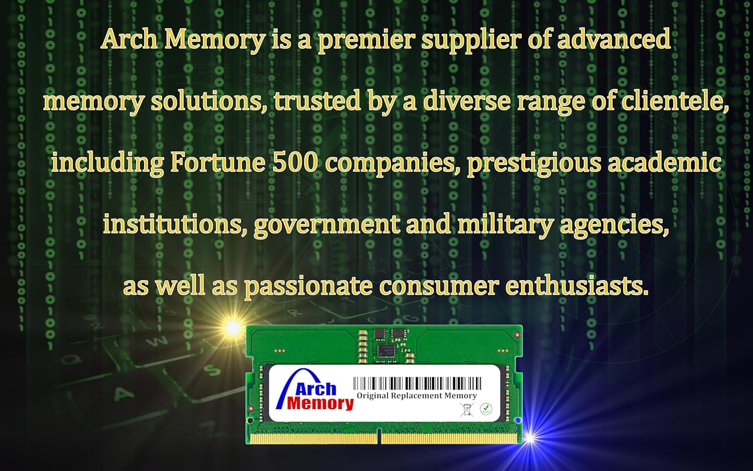 Arch Memory 32GB 4M9Y2AA Replacement for HP 288-Pin DDR5 4800MHz UDIMM Memory for Z2 G9 Tower Workstation