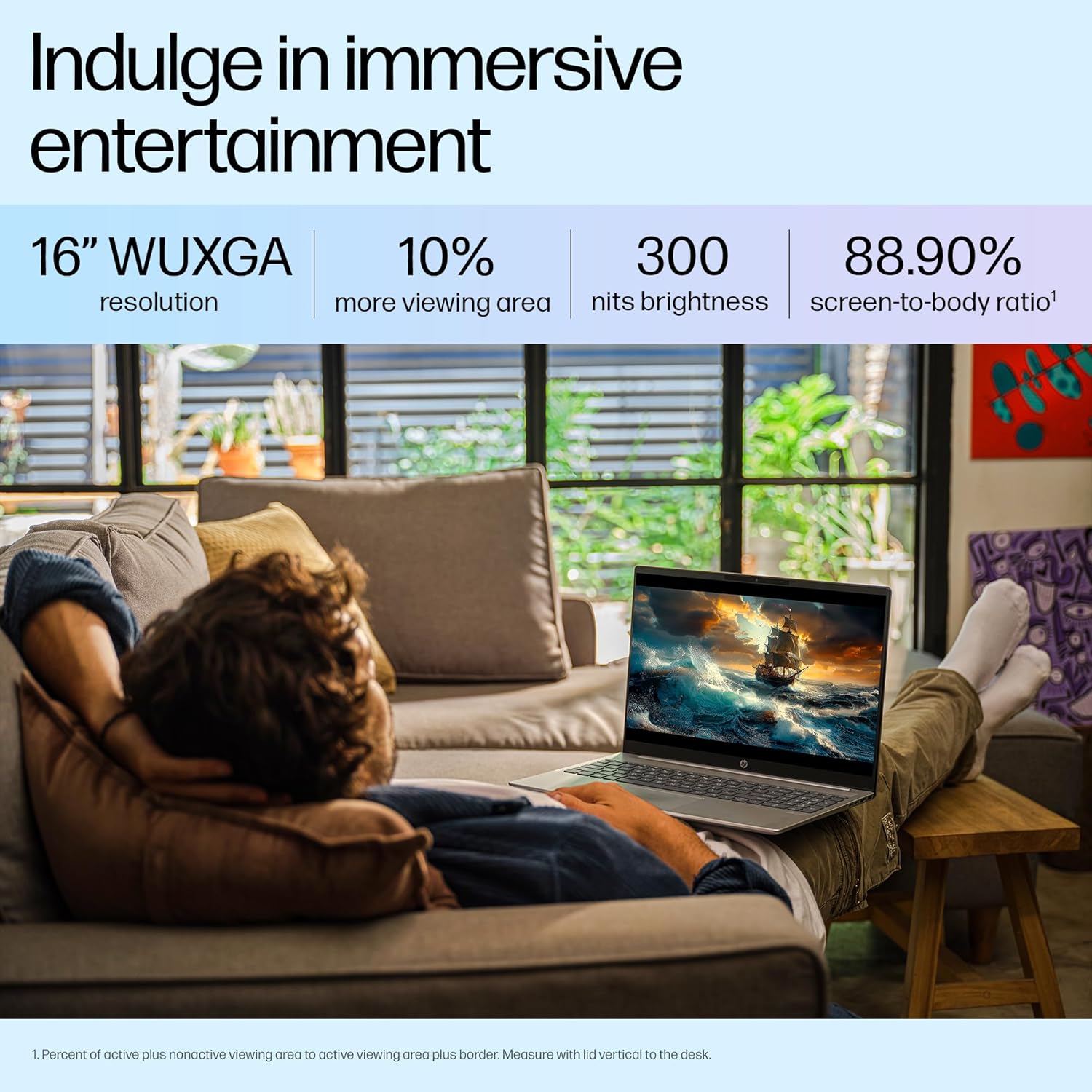 HP Pavilion AI Laptop, Intel Core Ultra 5 125U, 10-12 TOPS, 16GB DDR5, 512GB SSD, IPS, Anti-glare, 2K, WUXGA, 16inch (40cm), Intel graphics, 1080p FHD camera (Win11, Office21, Silver, 1.77kg) af0015TU