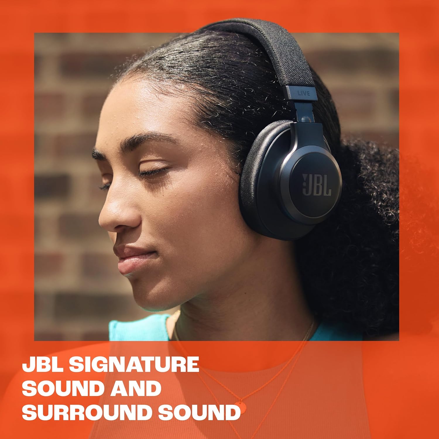 JBL Live 770NC True Adaptive Noise Cancellation Headphones Wireless Over Ear, Spatial Sound, 65Hrs Playtime, Speed Charge, Multipoint Connect and Personi-Fi 2.0, BT 5.3, Google Fast Pair, Alexa, Black - Zapnet.in