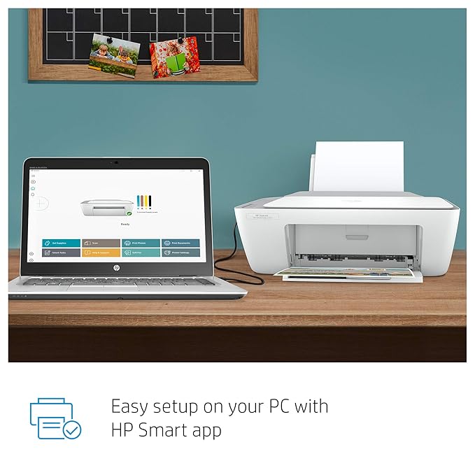 HP DeskJet 2332 All-in-One Printer, Print, Copy, Scan, Hi-Speed USB 2.0, Up to 7.5/5.5 ppm (Black/Color), 60-Sheet Input Tray, 25-Sheet Output Tray, 1000-page Duty Cycle, Color, 7WN44D - Zapnet.in