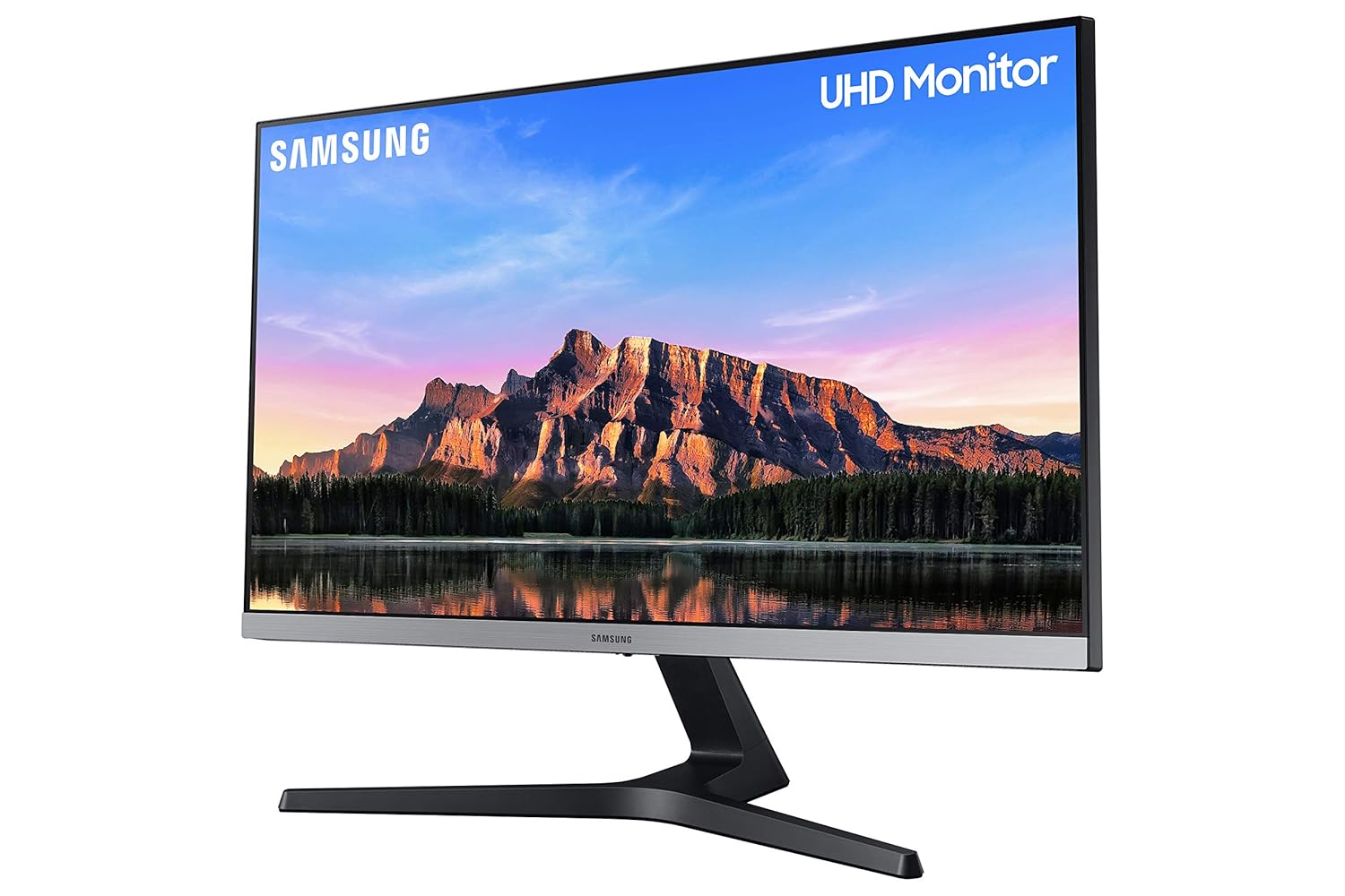 Samsung 28 inch(70.8 cm) 4K UHD Monitor, IPS, Bezel Less, HDR Support, AMD FreeSync, Eye Comfort, PIP/PBP Multi-Tasking (LU28R550UQWXXL, Dark Blue Gray)