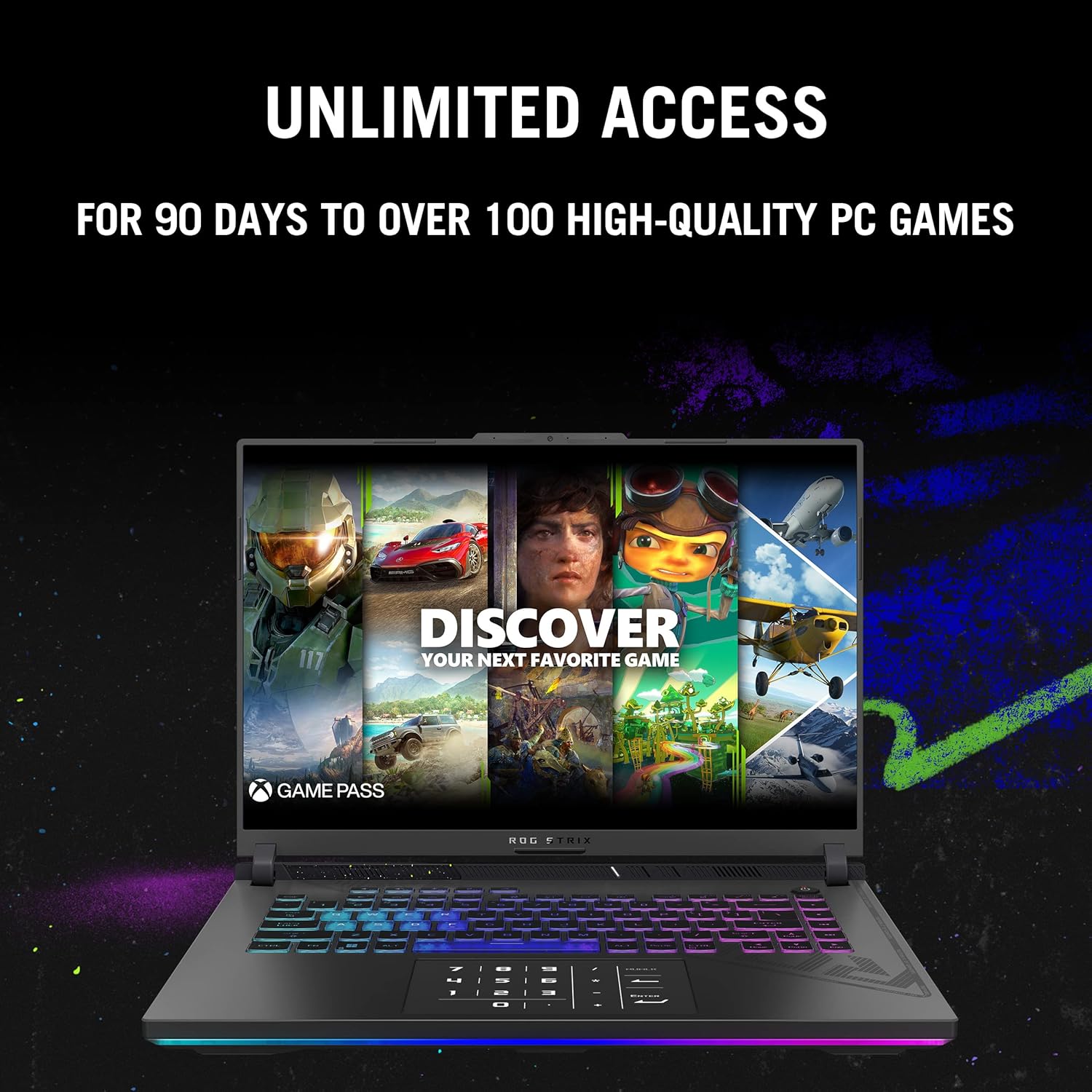 ROG Strix G16 (2024), 16 "(40.64cm) QHD+ 240Hz, Intel Core i9 14900HX, Gaming Laptop (16GB DDR5/1TB SSD/NVIDIA GeForce RTX 4070 /Windows 11/Office 2021/Eclipse Gray/2.50 Kg), G614JIR-N4062WS