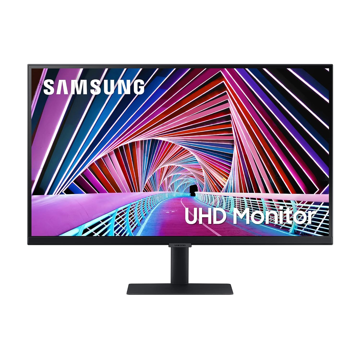 Samsung 27-inch(68.46cm) 4K UHD, Flat Monitor, IPS, Bezel Less Design, 1 Billion Colors, HDR10, FSC-Certified, Intelligent Eye Care, Energy Saving (LS27A700NWWXXL, Black)