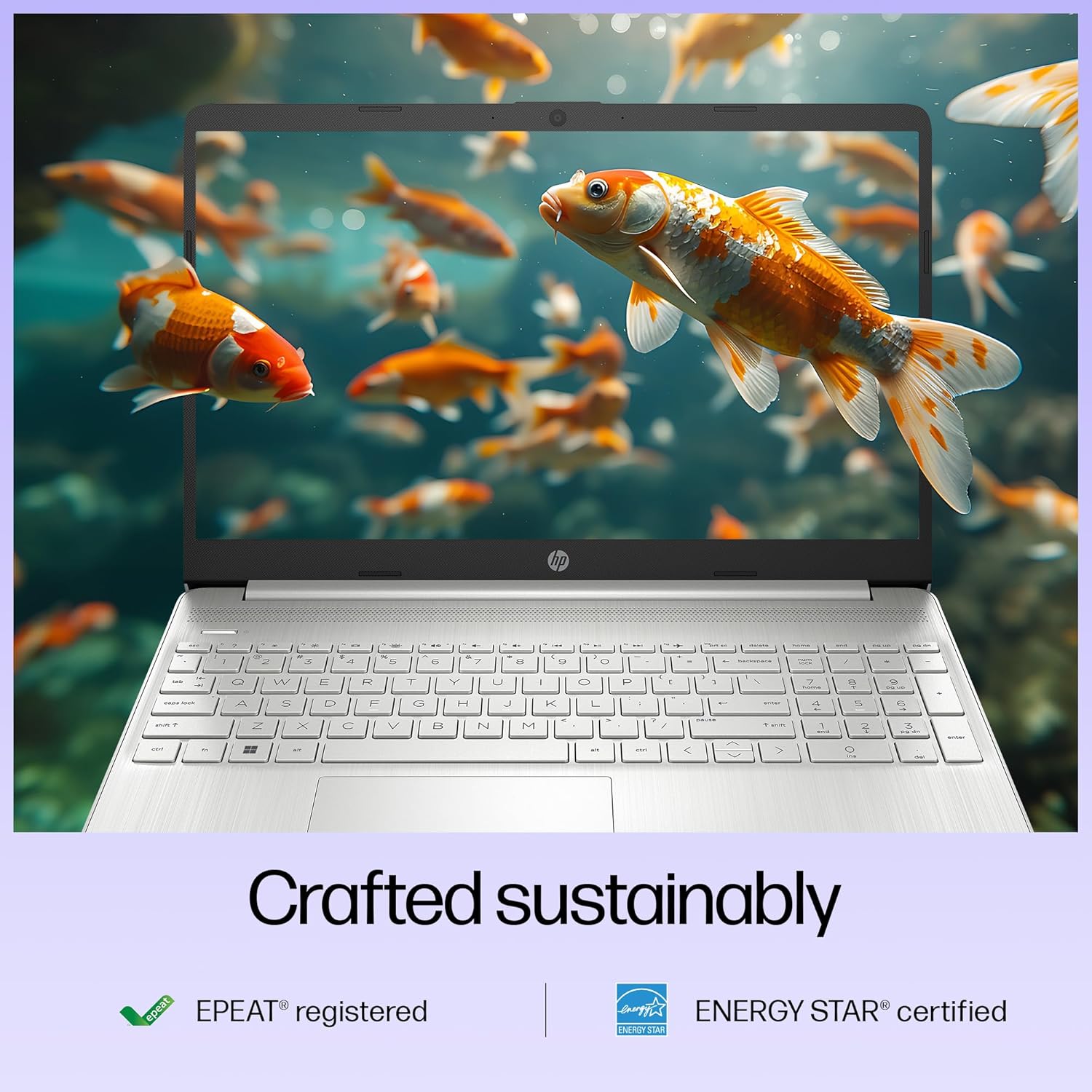 HP 15s, 12th Gen Intel Core i3-1215U, 8GB DDR4, 1TB SSD, Anti-Glare, Micro-Edge, 15.6-inch(39.6cm) FHD Laptop, Intel UHD Graphics, Full-Size KB (Win 11, Office 21, Silver, 1.69kg) fq5328TU