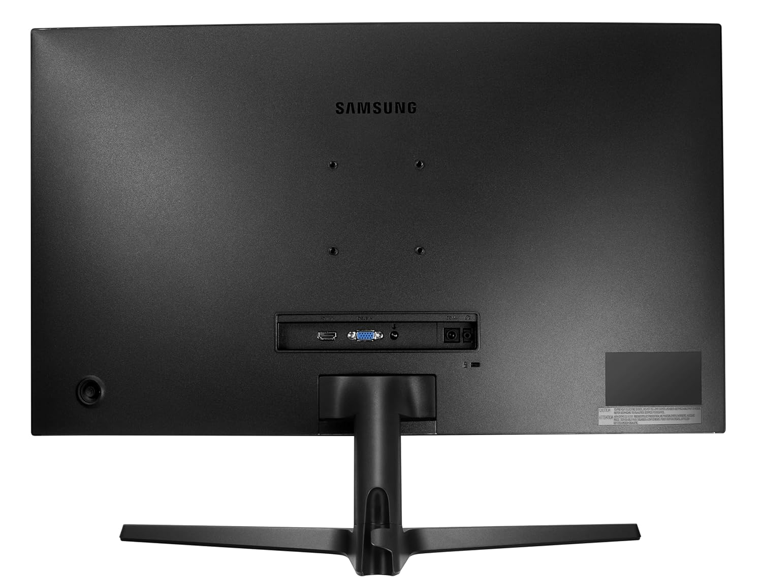 Samsung 32 Inch (80.1 cm) FHD, 1500R Curved 1,920 X 1,080 LED Monitor, VA Panel, Bezel-Less Design, AMD Freesync, Flicker Free, D-Sub, HDMI, Headphone Jack (LC32R500FHWXXL, Dark Blue Gray)