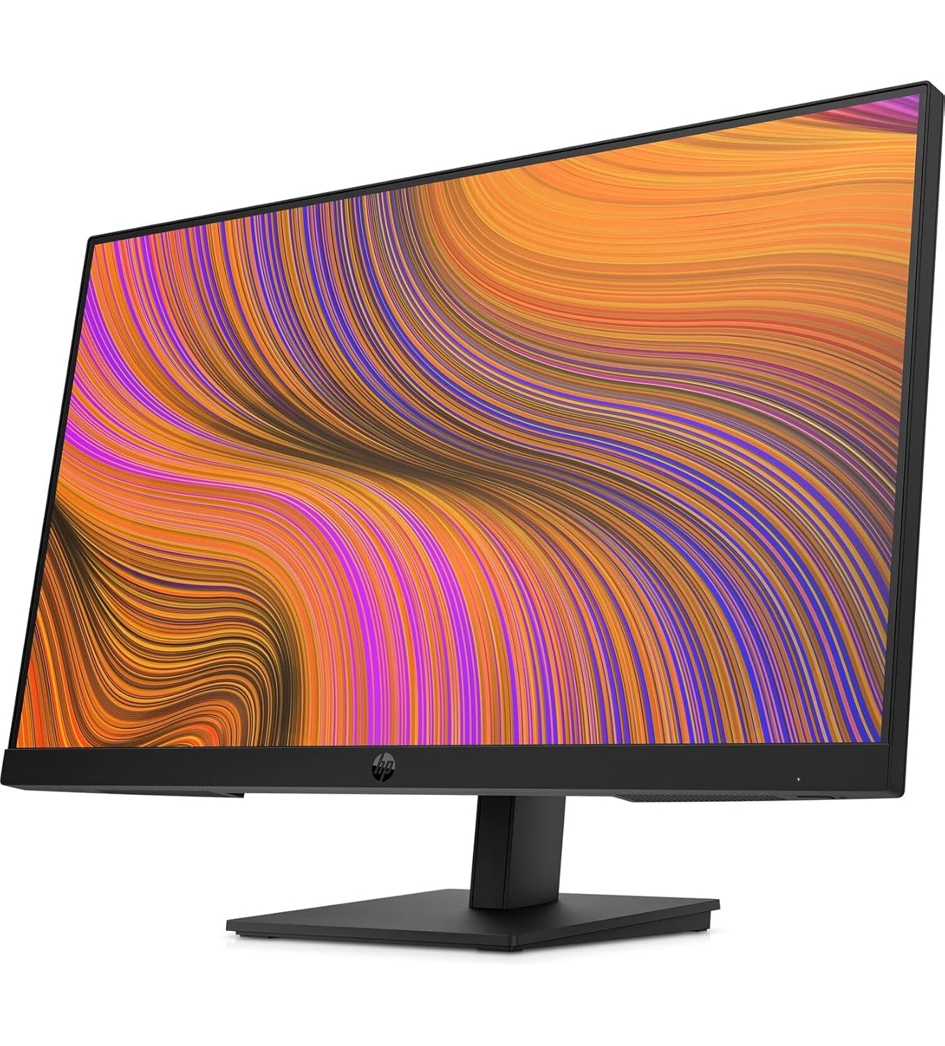 HP P24h G5 FHD Monitor, 60.5 cm (23.8") Anti-glare FHD (1920 x 1080), 72% NTSC, Height adjustable, Dual speakers, 3 Years Warranty