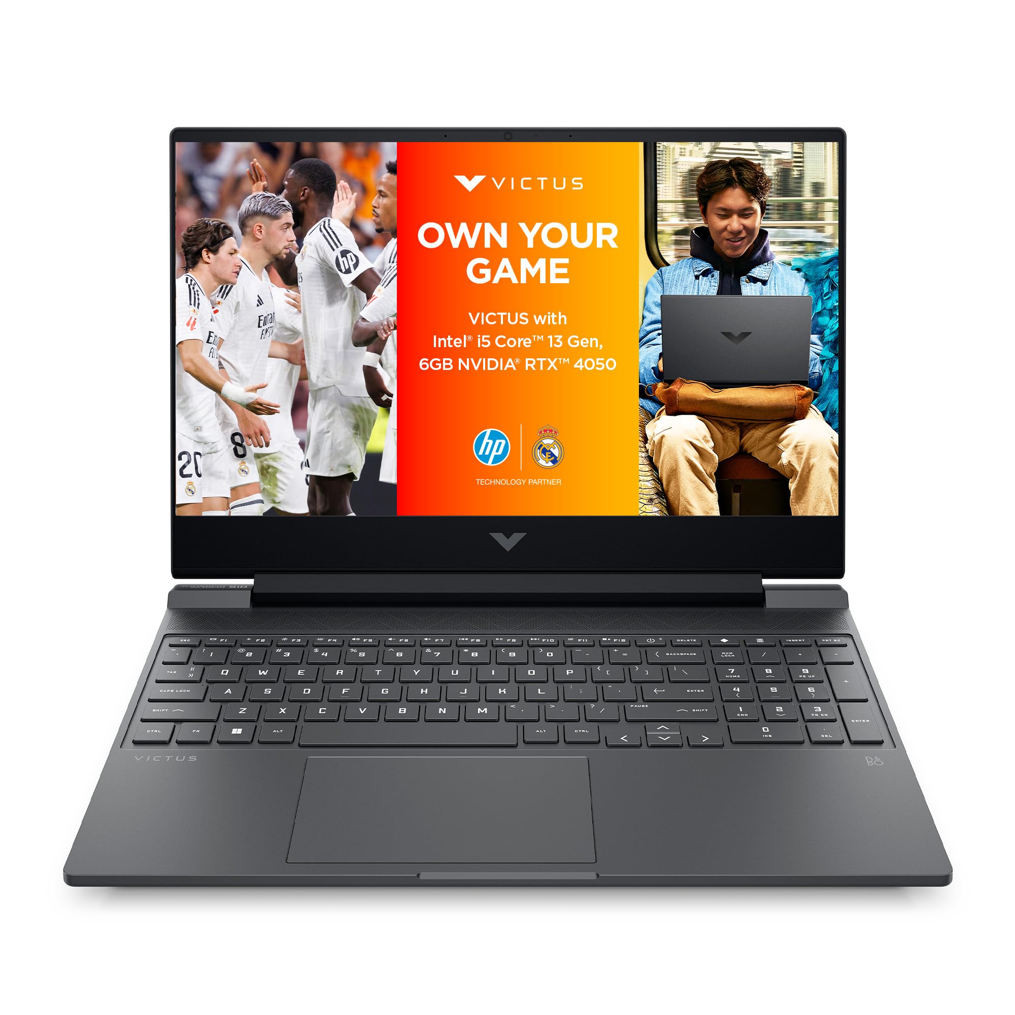 HP Smartchoice Victus Gaming Laptop, 13th Gen Intel Core i5-13420H,6GB RTX 4050 GPU,15.6-inch(39.6 cm),FHD,IPS,144 Hz,16GB DDR4,1TB SSD,Backlit KB,B&O (Win 11,MSO,Blue,2.37 kg),fa1317TX